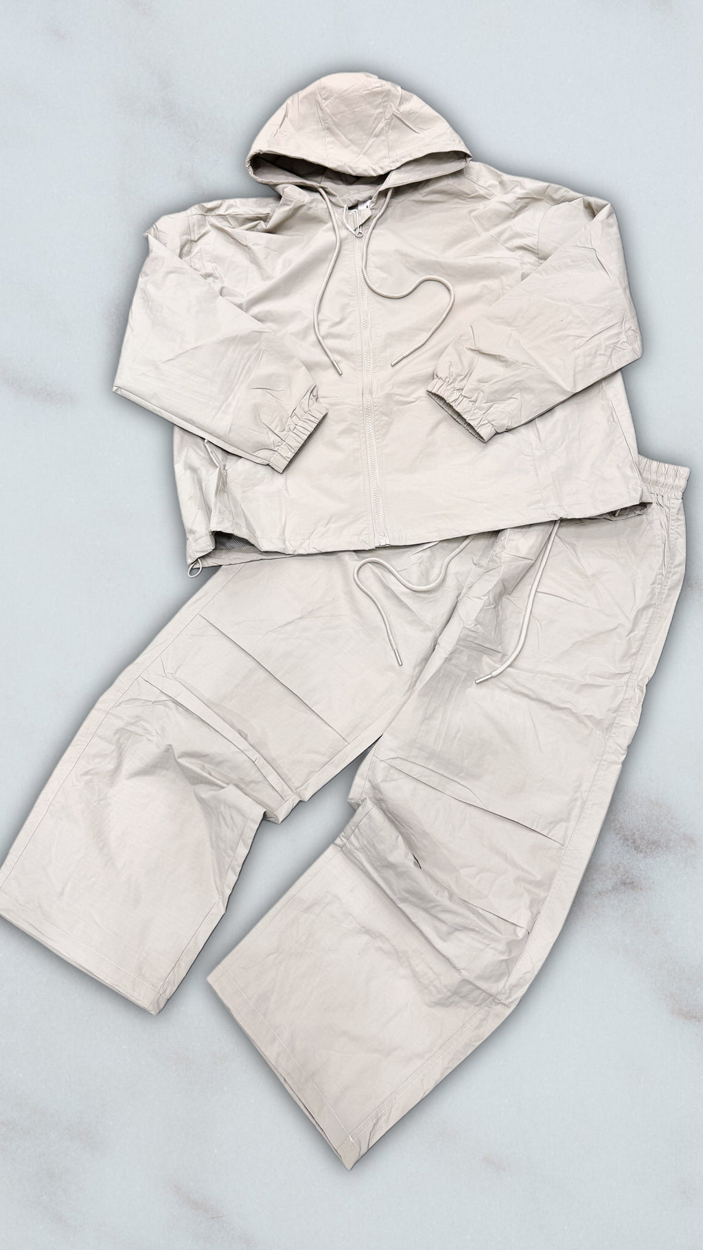 TRACKSUIT NYLON SABBIA