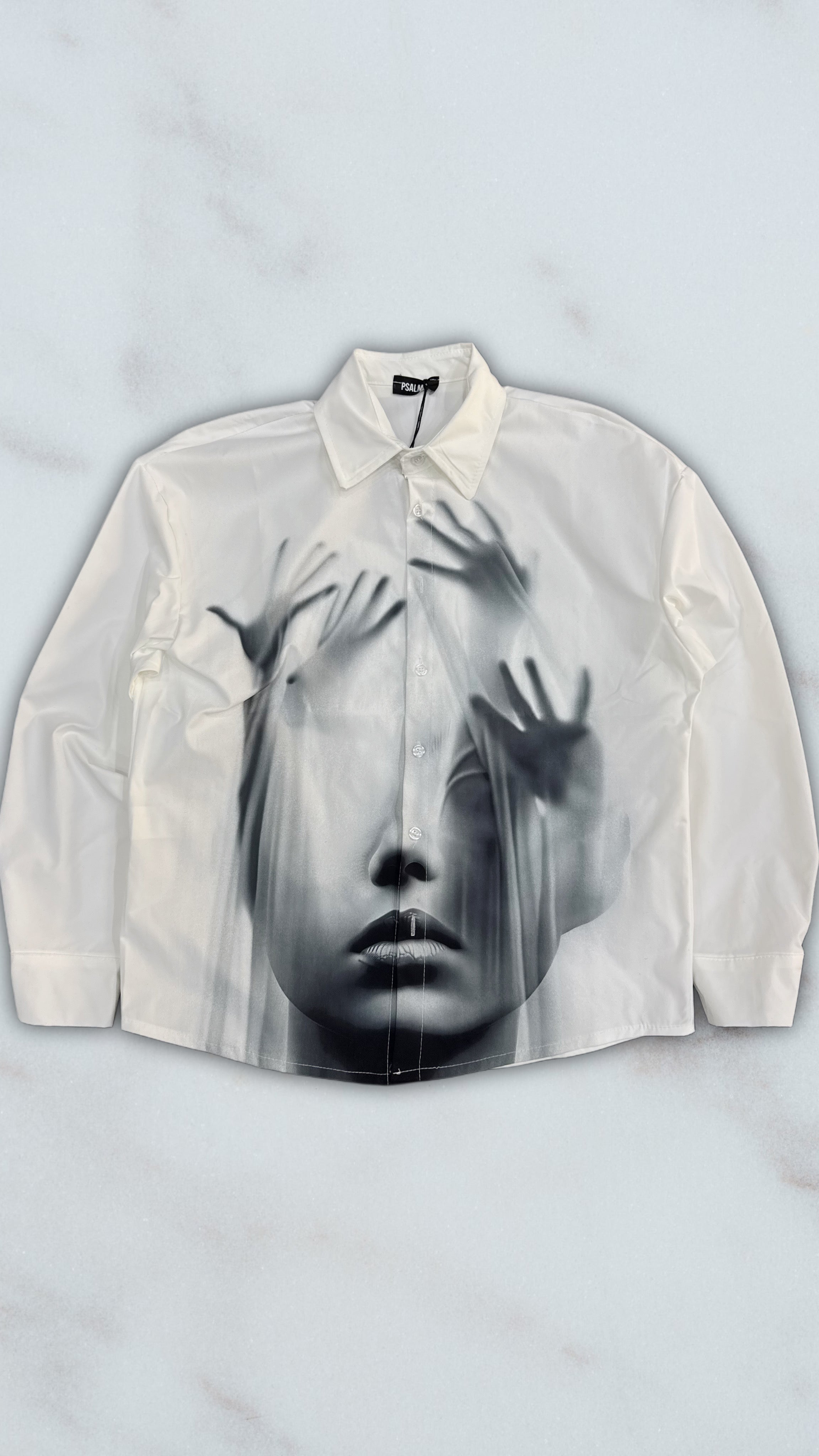 CAMICIA GHOST WHITE