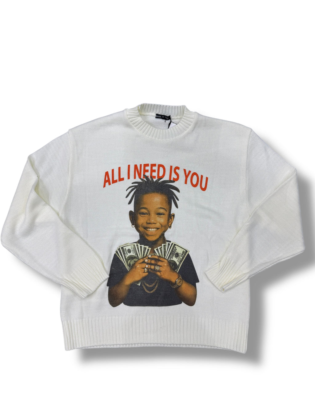 MAGLIONCINO NEED WHITE
