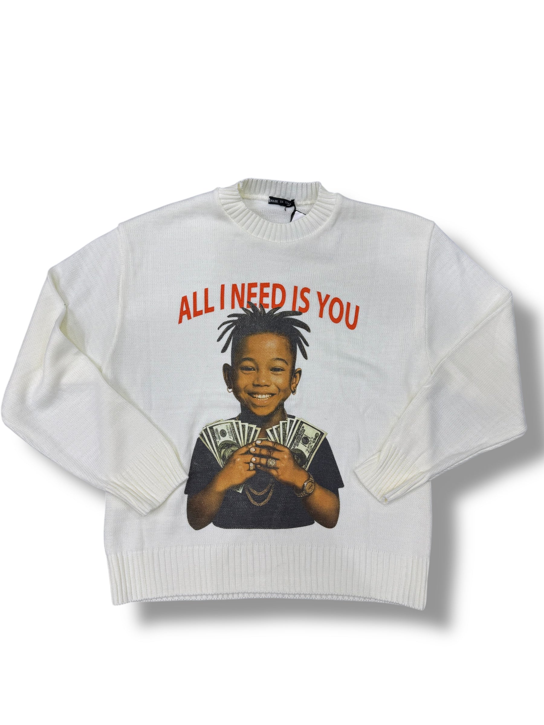 MAGLIONCINO NEED WHITE