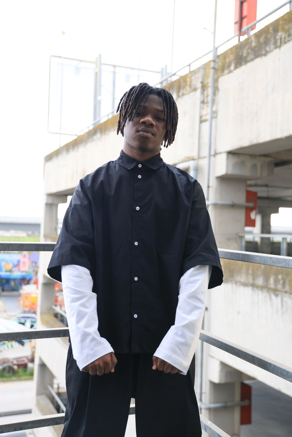 COORDSET HUSTLE CAMICIA BLACK