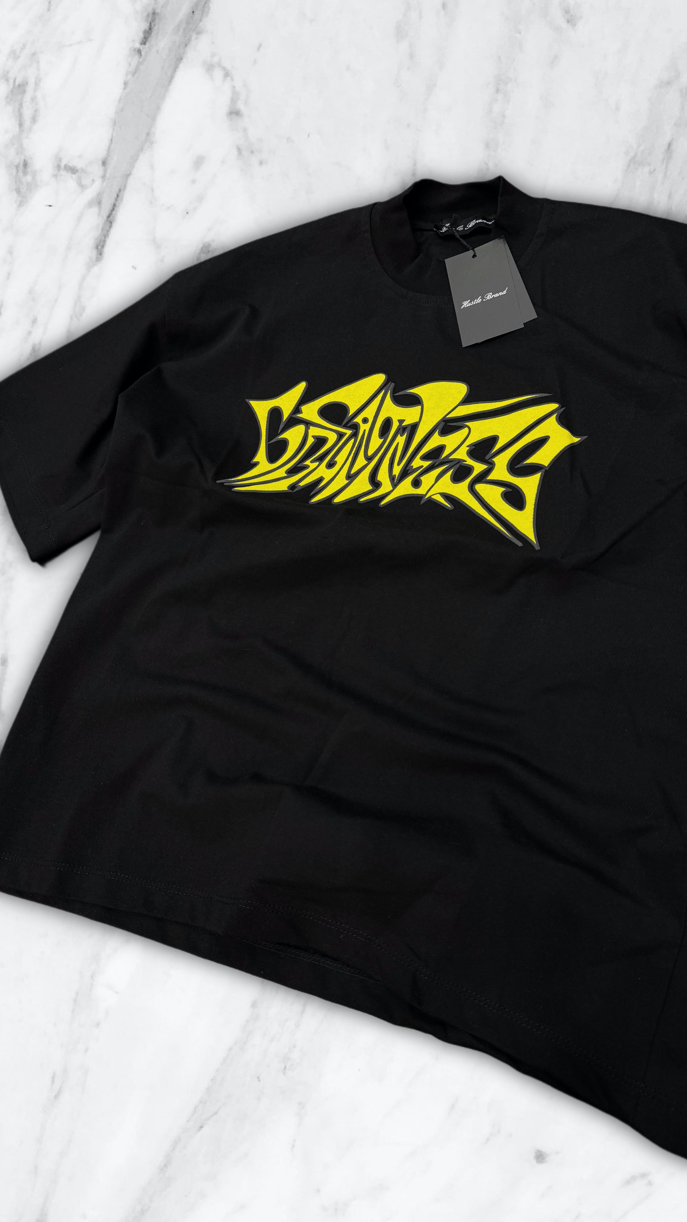 T SHIRT HUSTLE GRAFITE