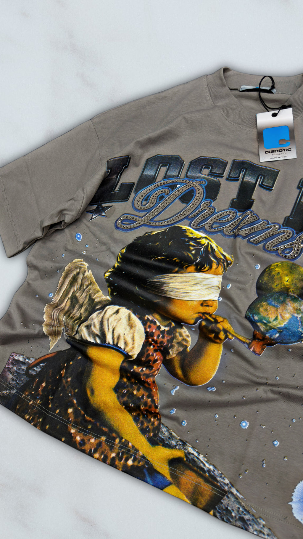 T SHIRT CIANOTIC LOST
