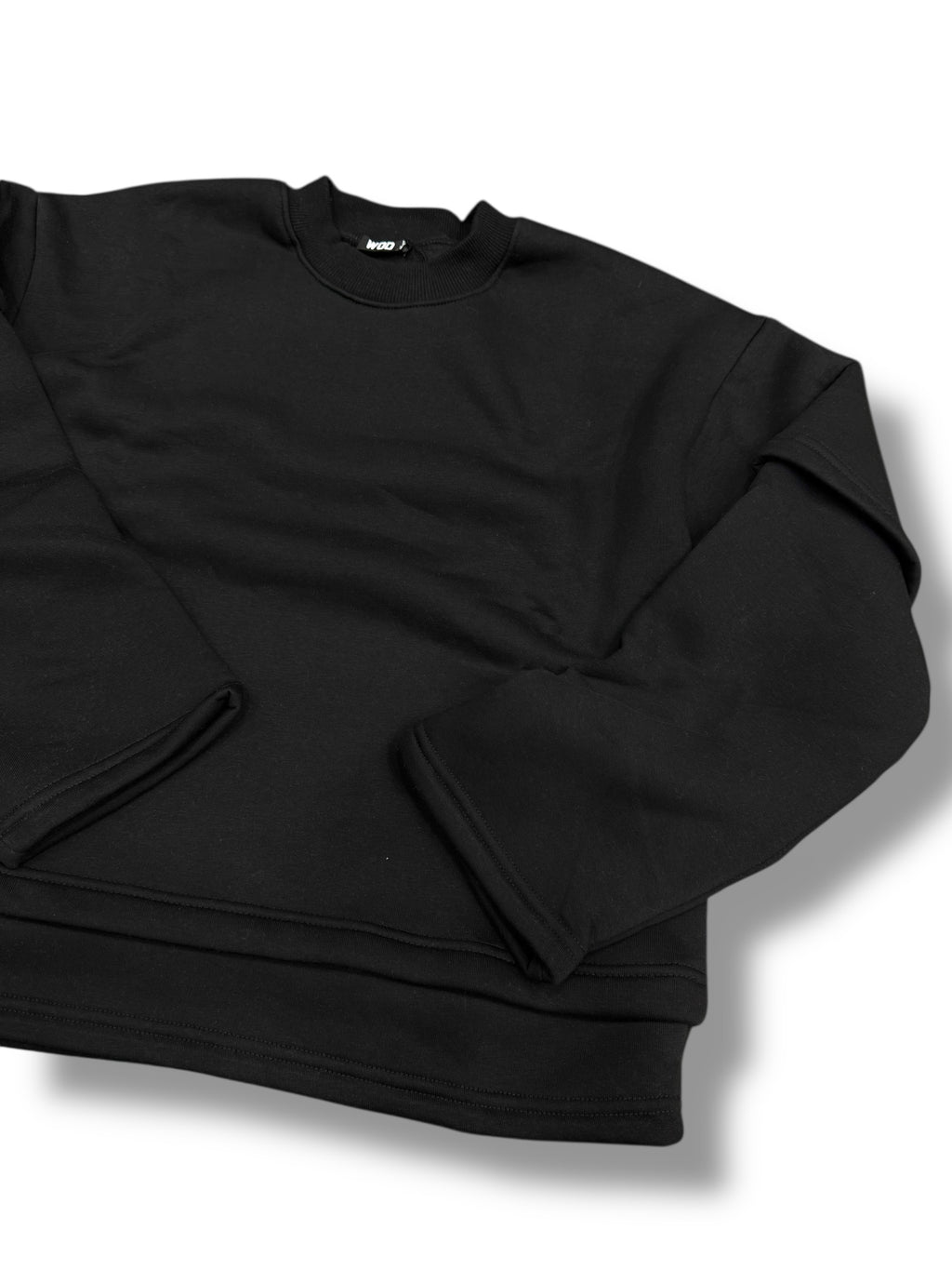 FELPA MANICA DOPPIA BLACK