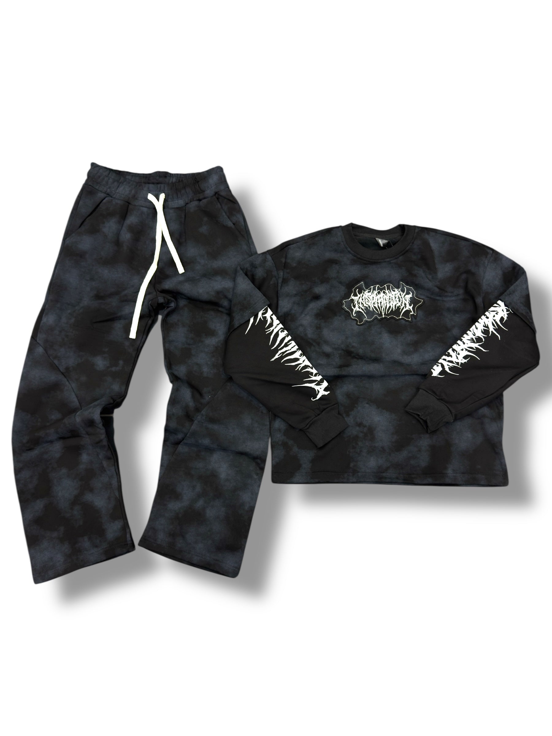 TRACKSUIT LONG SLEEVE BLACK