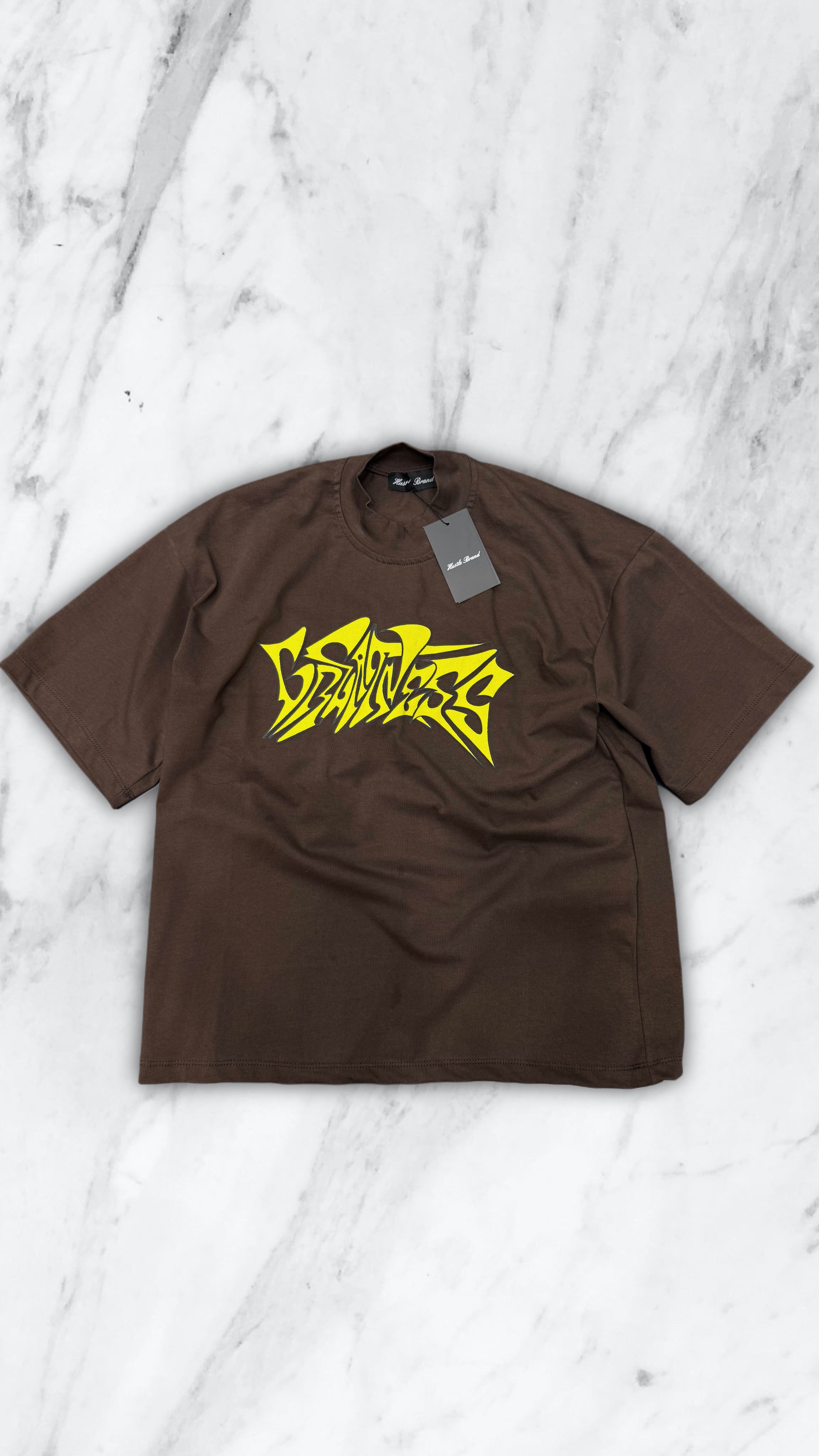 T SHIRT HUSTLE GRAFITE