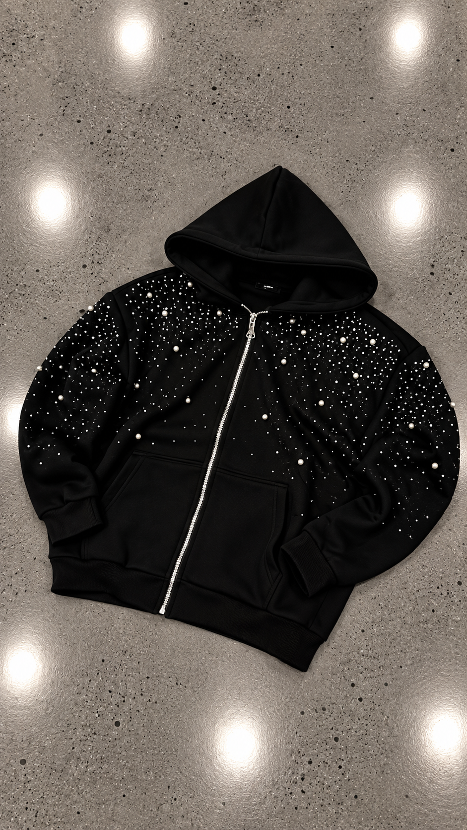 FELPA DIAMOND BLACK