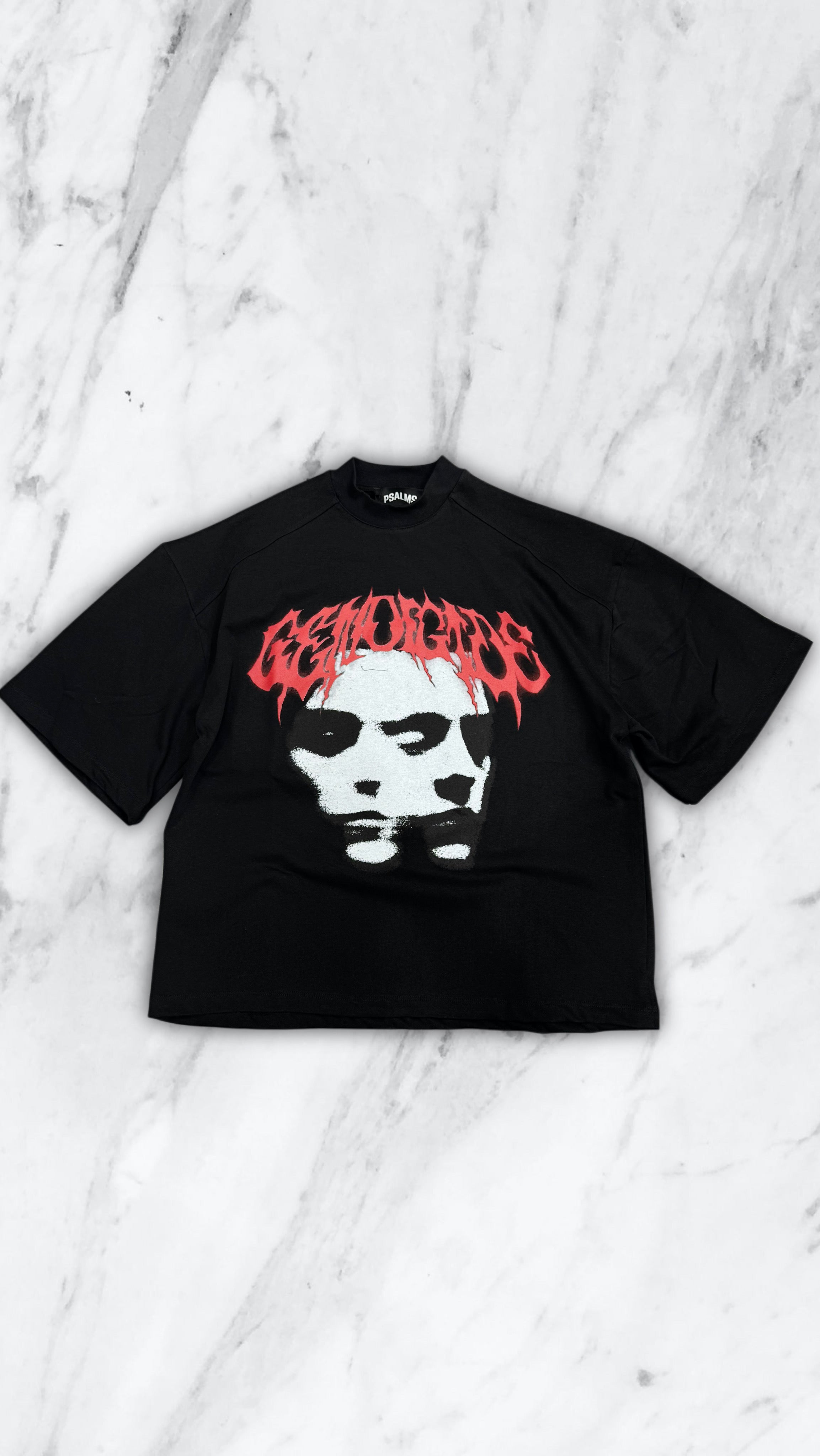 T SHIRT DOUBLE FACE BLACK
