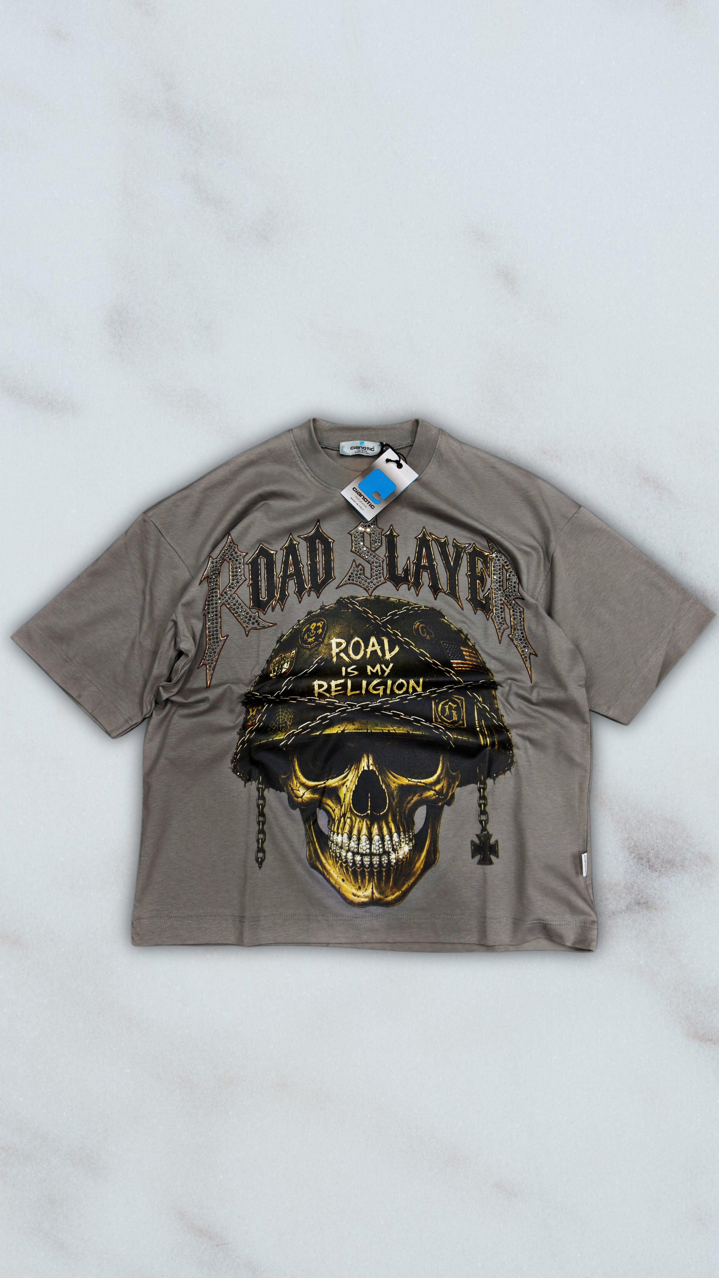 T SHIRT CIANOTIC ROAD