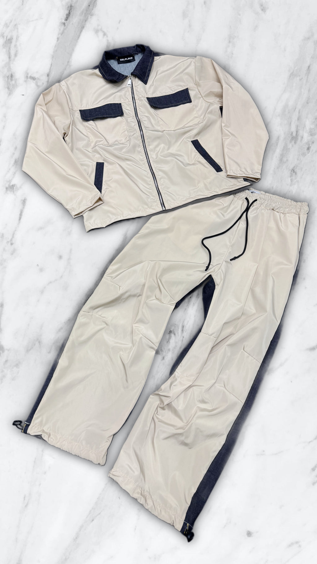 COORDSET SELFLOVE BEIGE