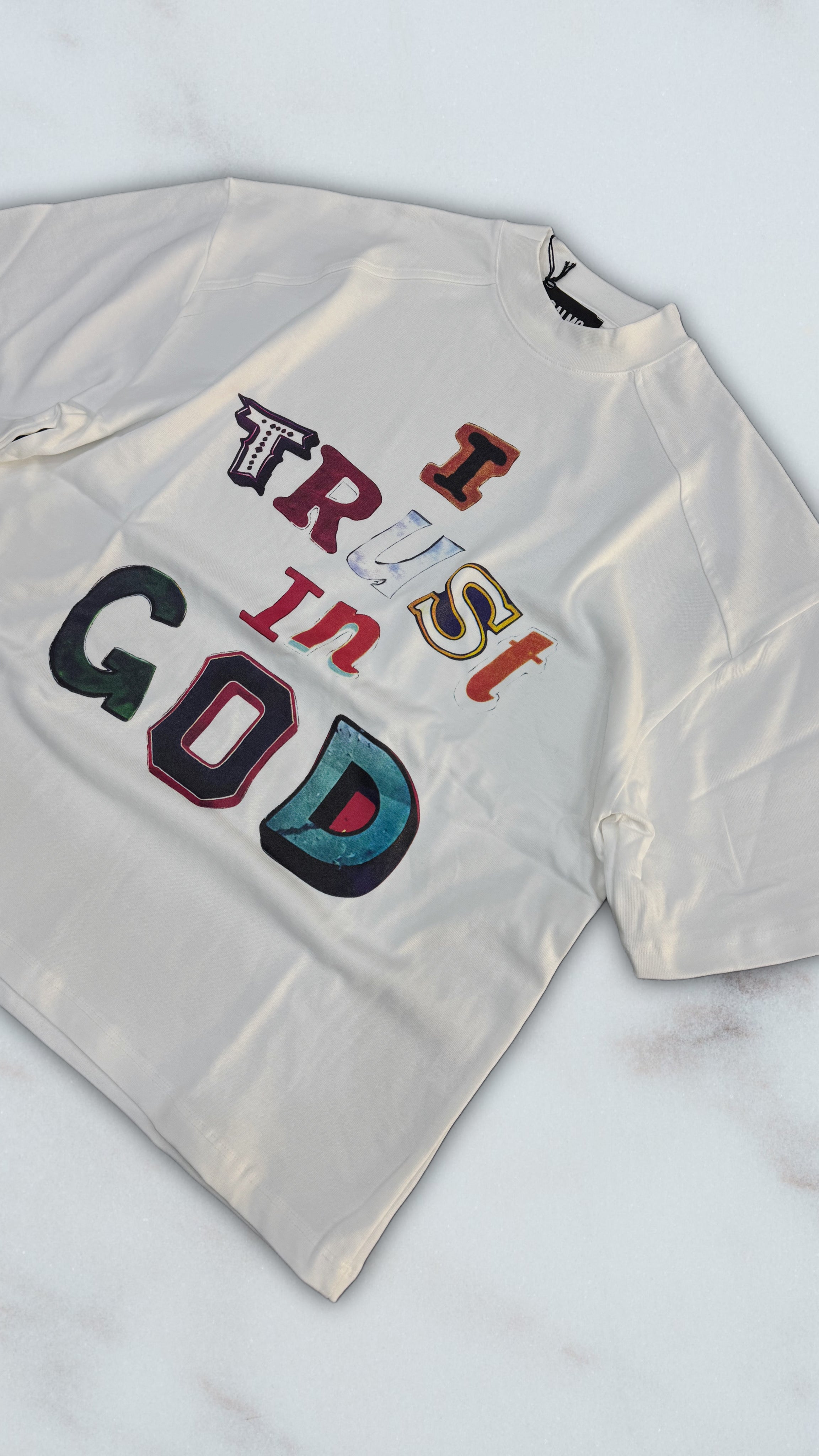 T SHIRT TRUST WHITE