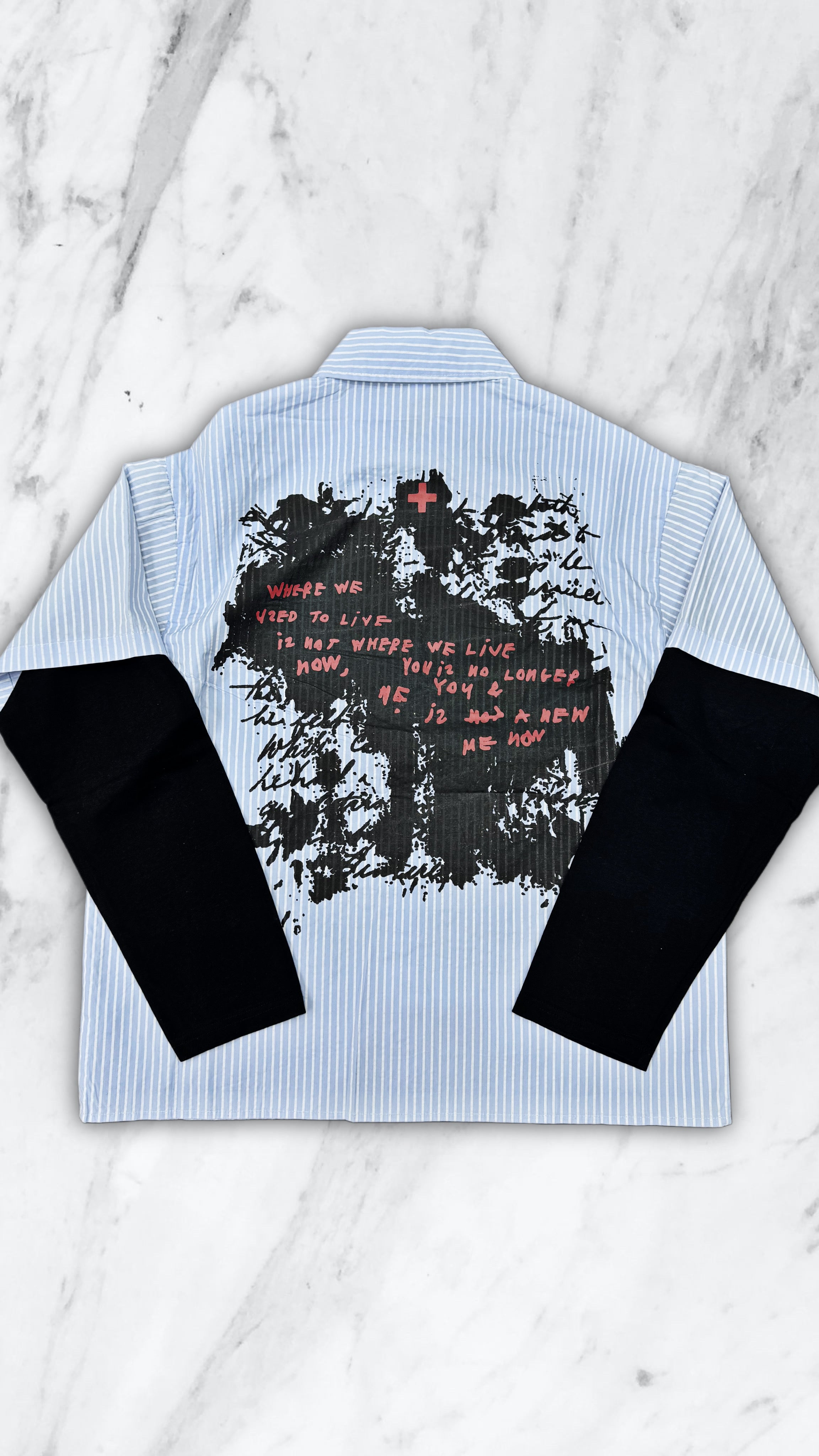 CAMICIA FOOTBALL BLU