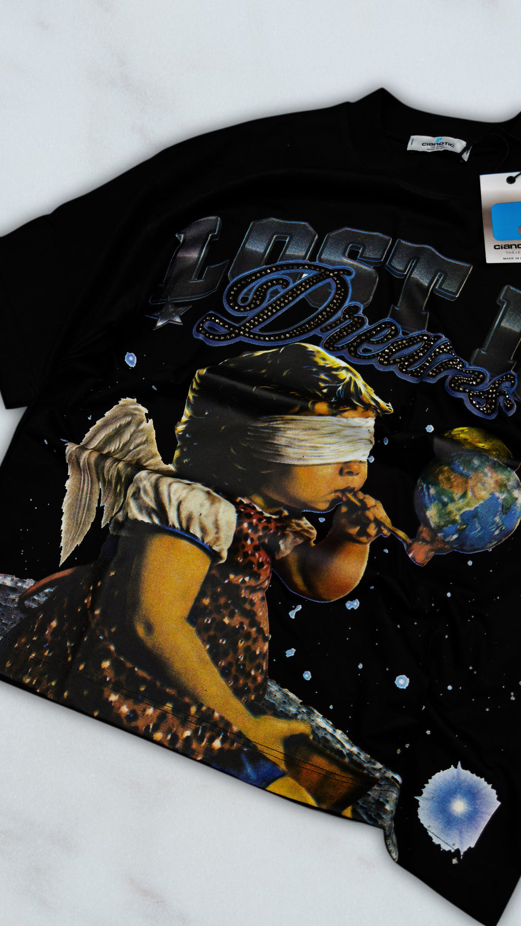 T SHIRT CIANOTIC LOST