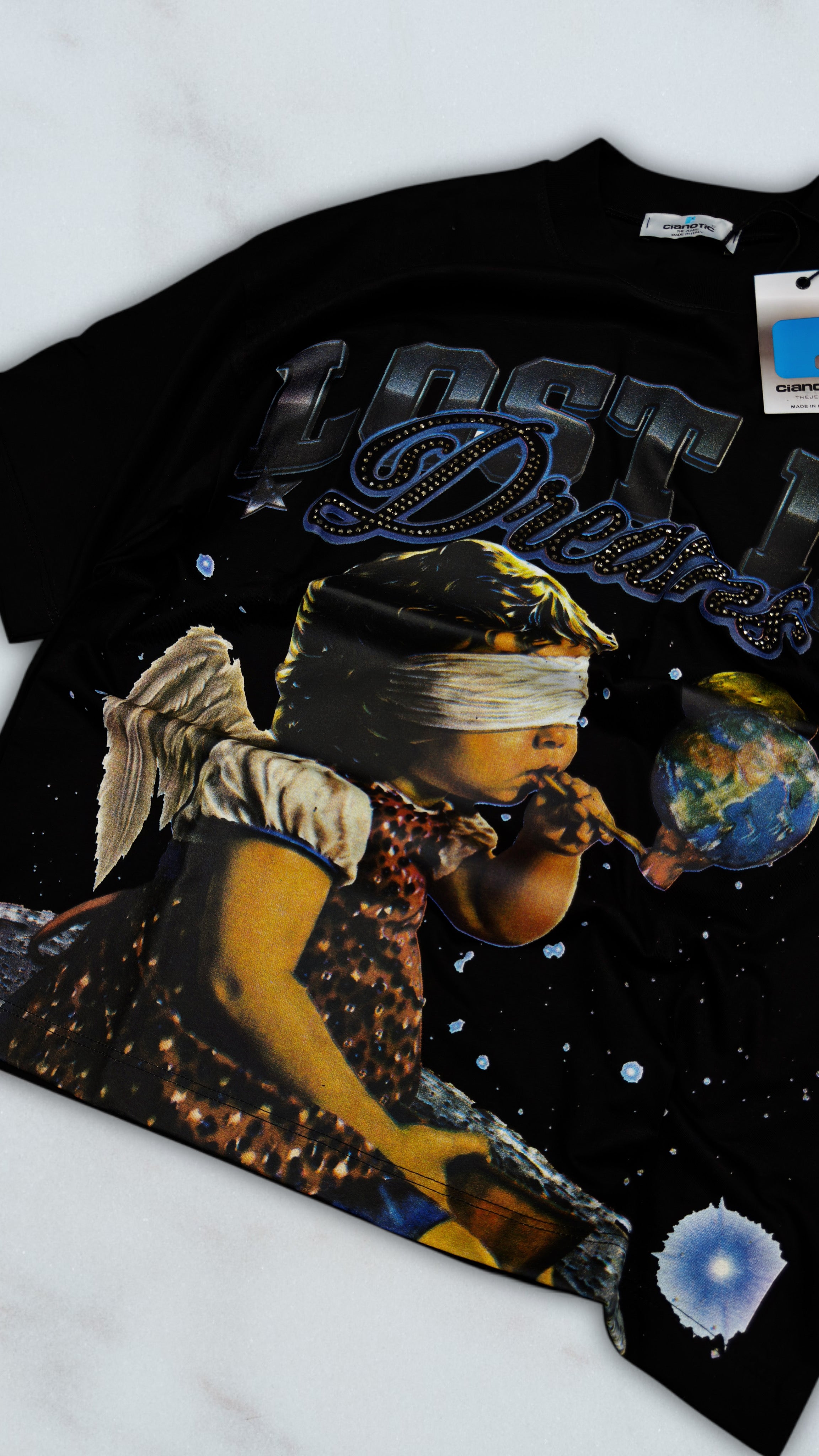 T SHIRT CIANOTIC LOST