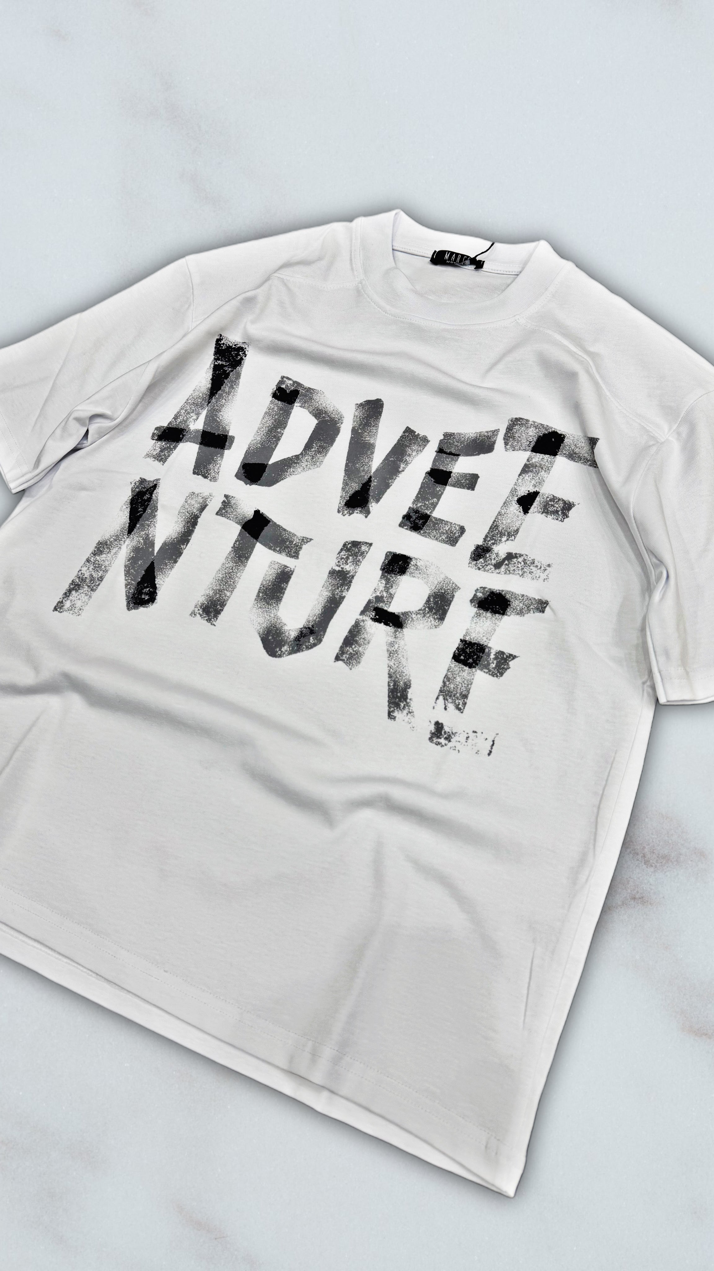 T SHIRT ADVENTURE WHITE