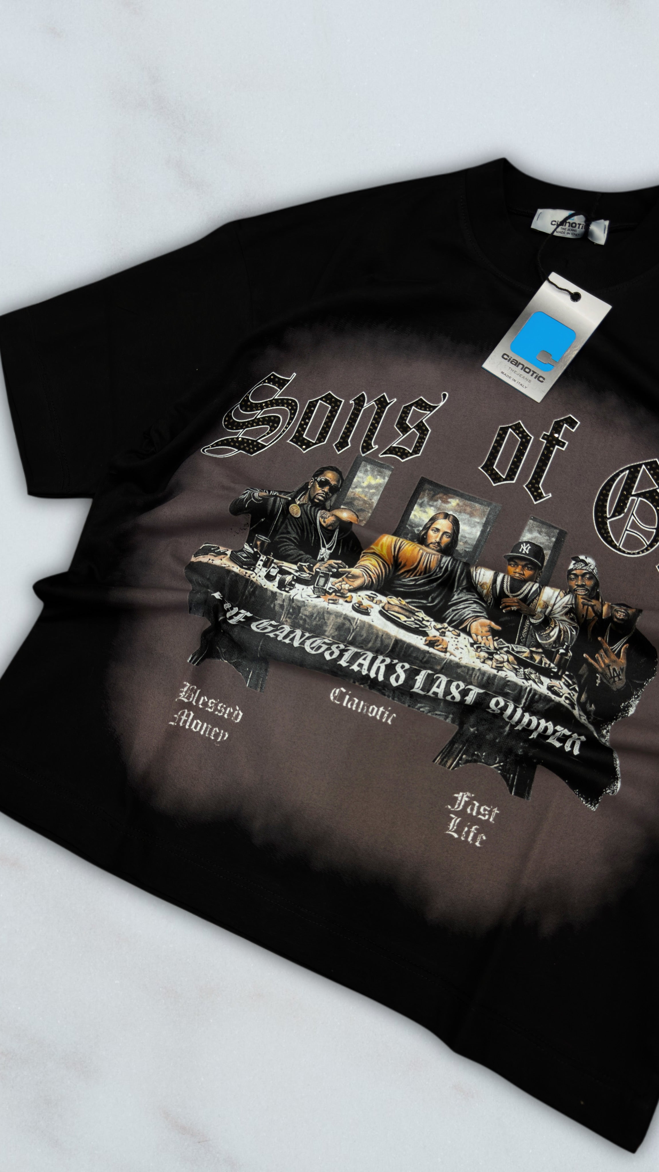 T SHIRT CIANOTIC OF GOD