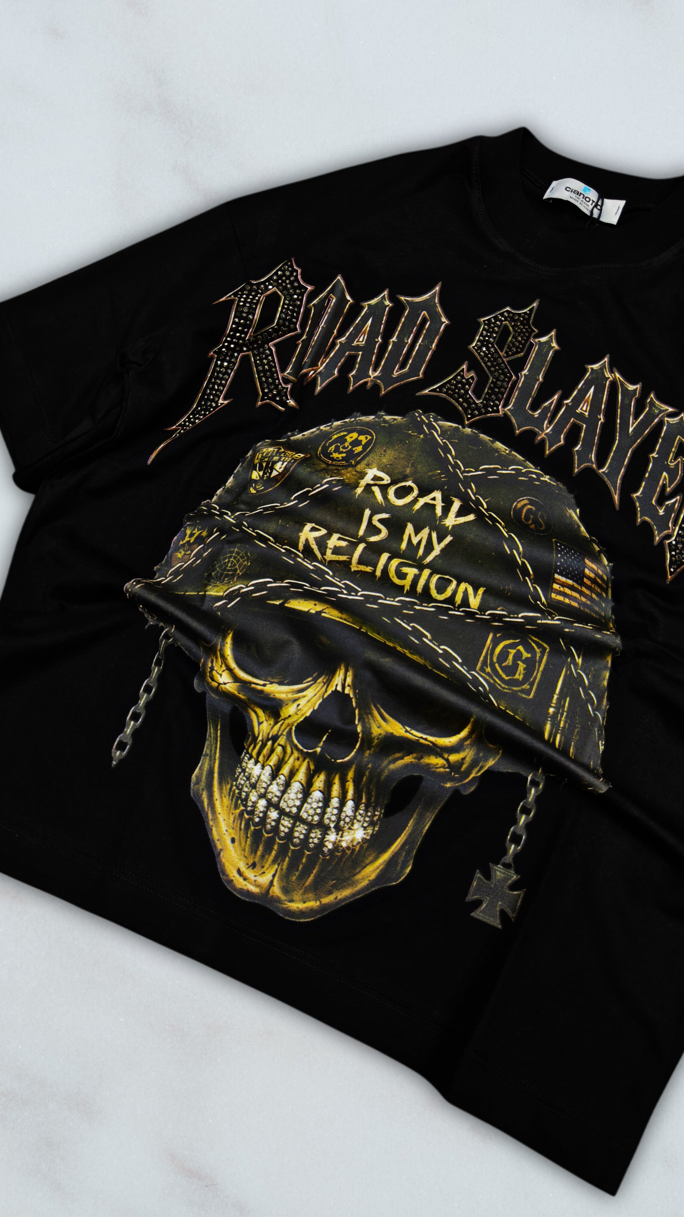T SHIRT CIANOTIC ROAD
