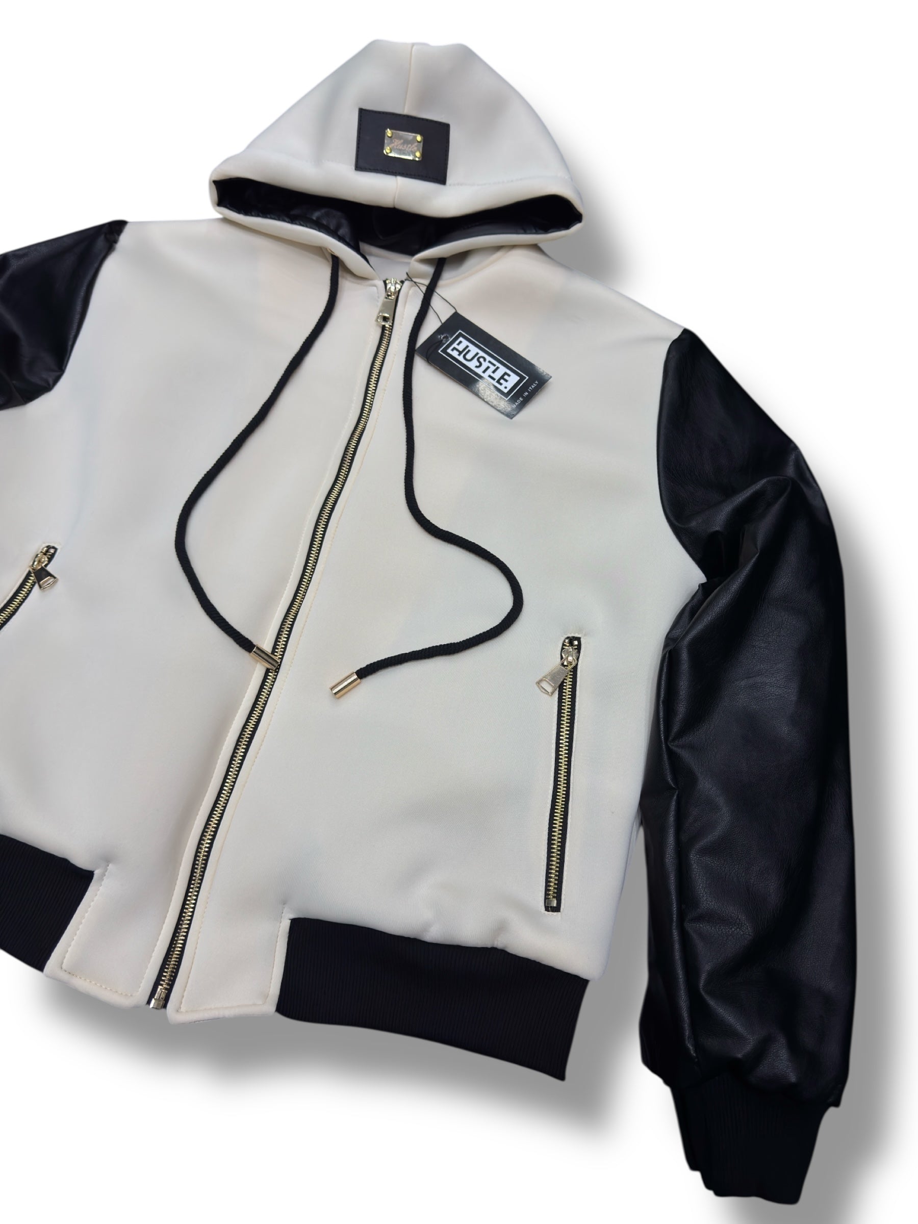 GIUBBOTTO HUSTLE CREMA