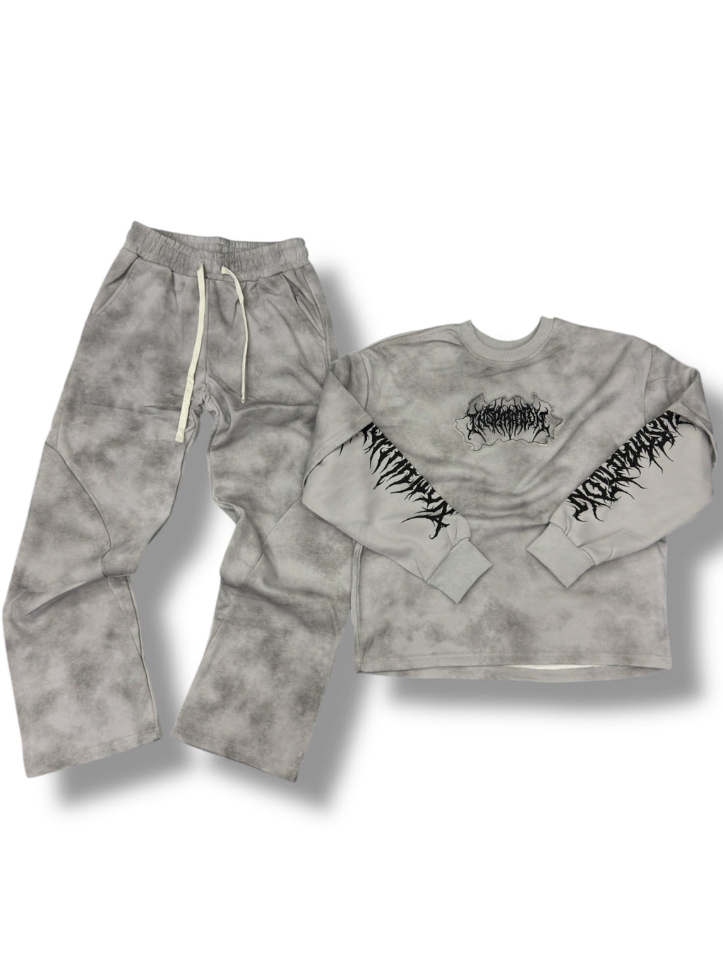 TRACKSUIT LONG SLEEVE GREY