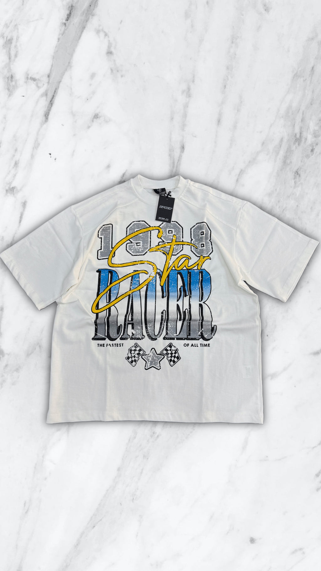 T SHIRT TW STAR WHITE