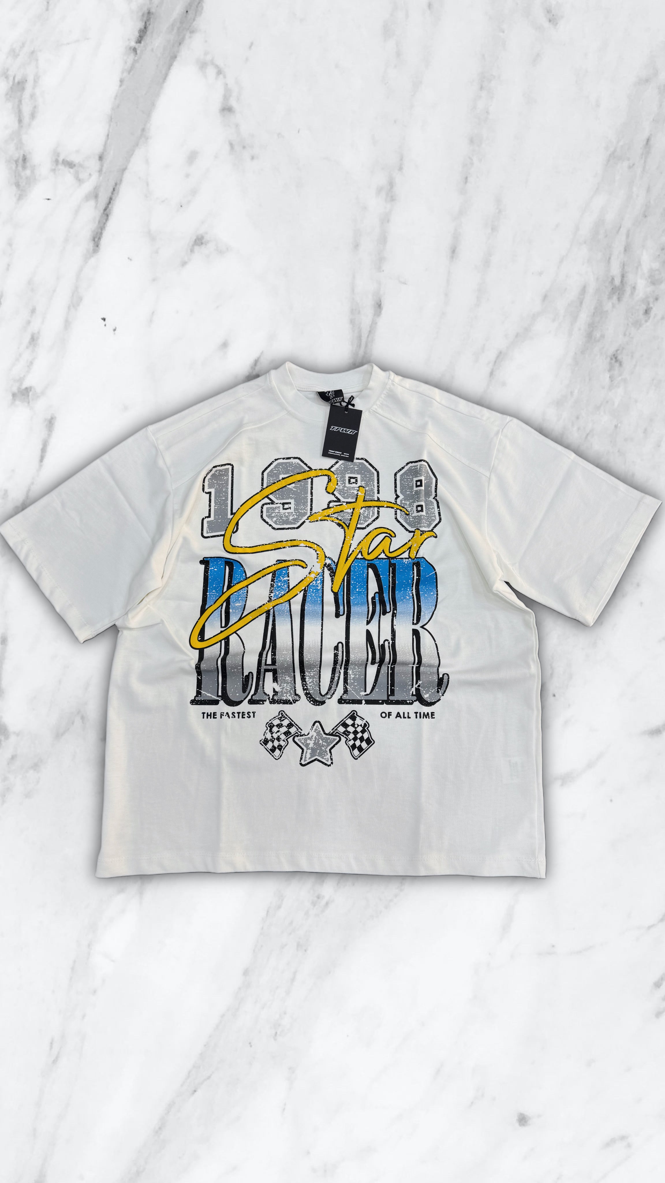 T SHIRT TW STAR WHITE