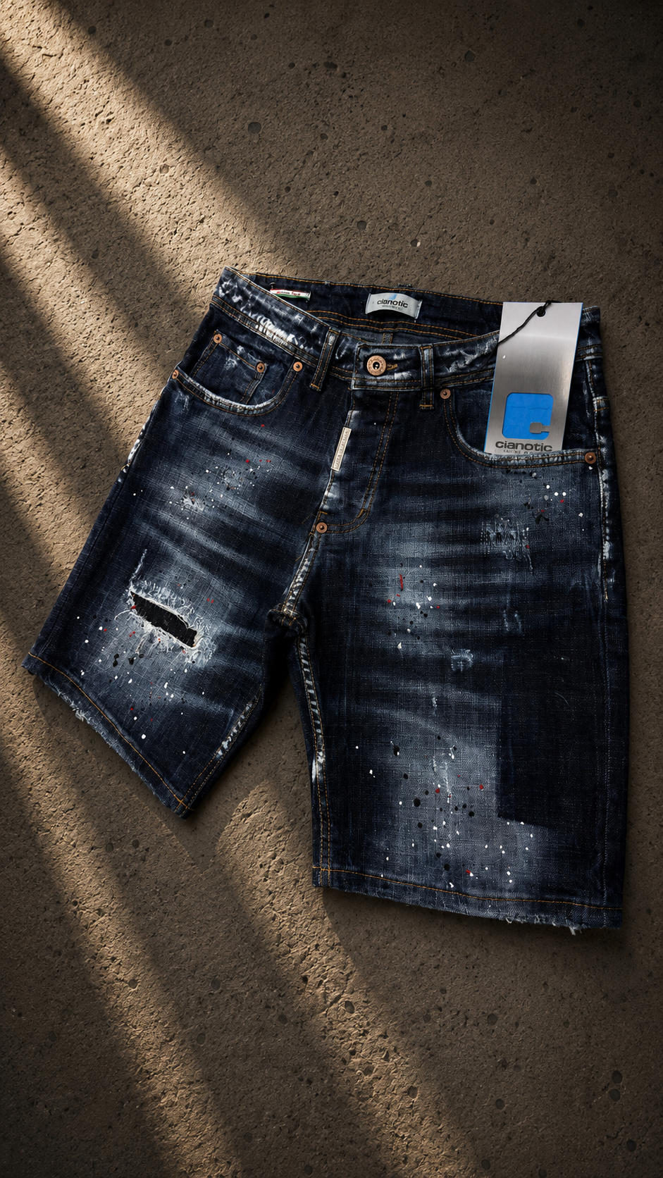 BERMUDA CIANOTIC M90 BLU