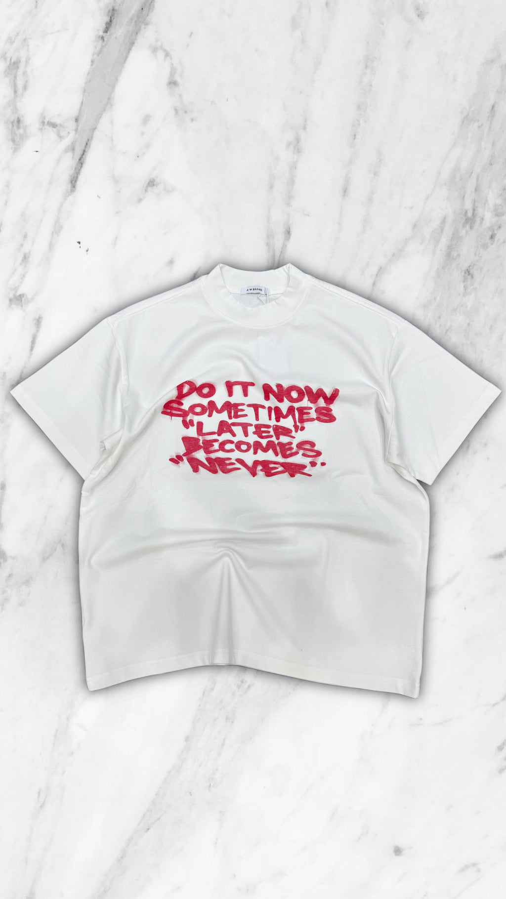T SHIRT LATER