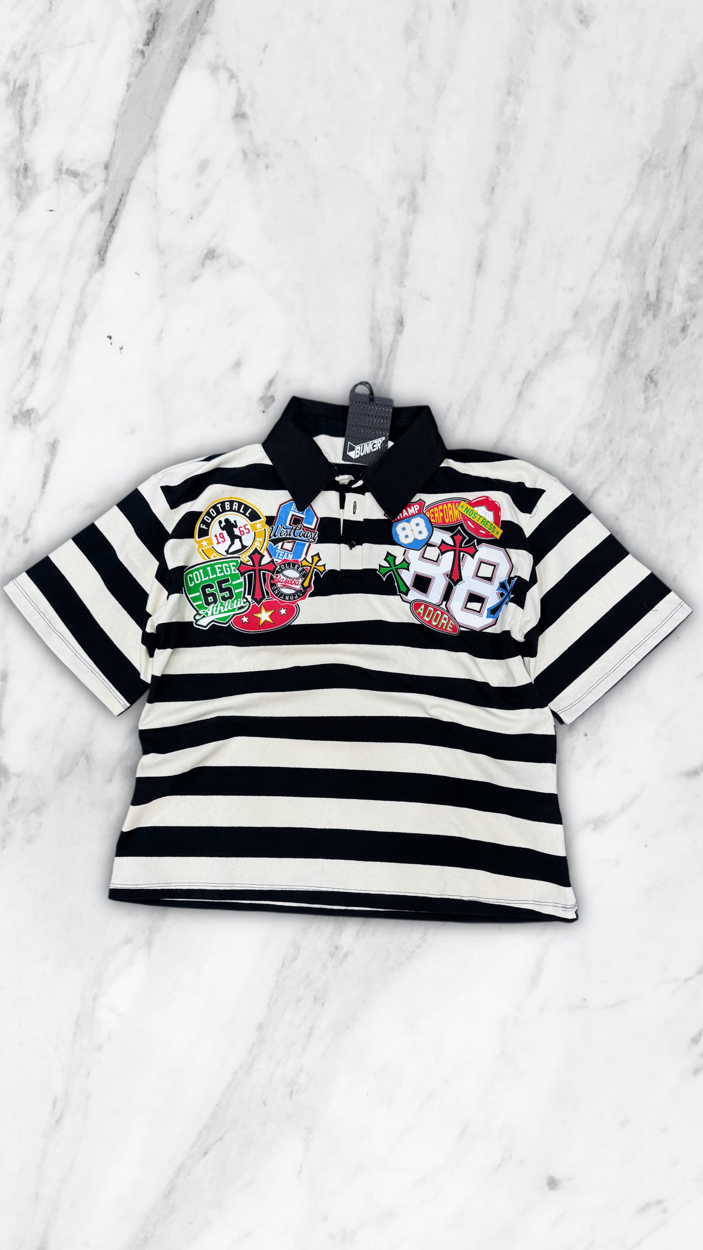 POLO BUNKER PATCH BLACK