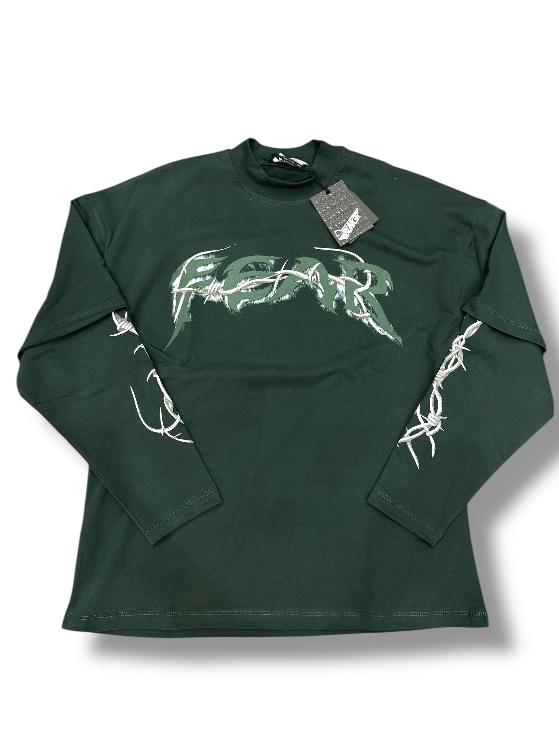 LONGSLEEVE BUNKER FEAR GREEN