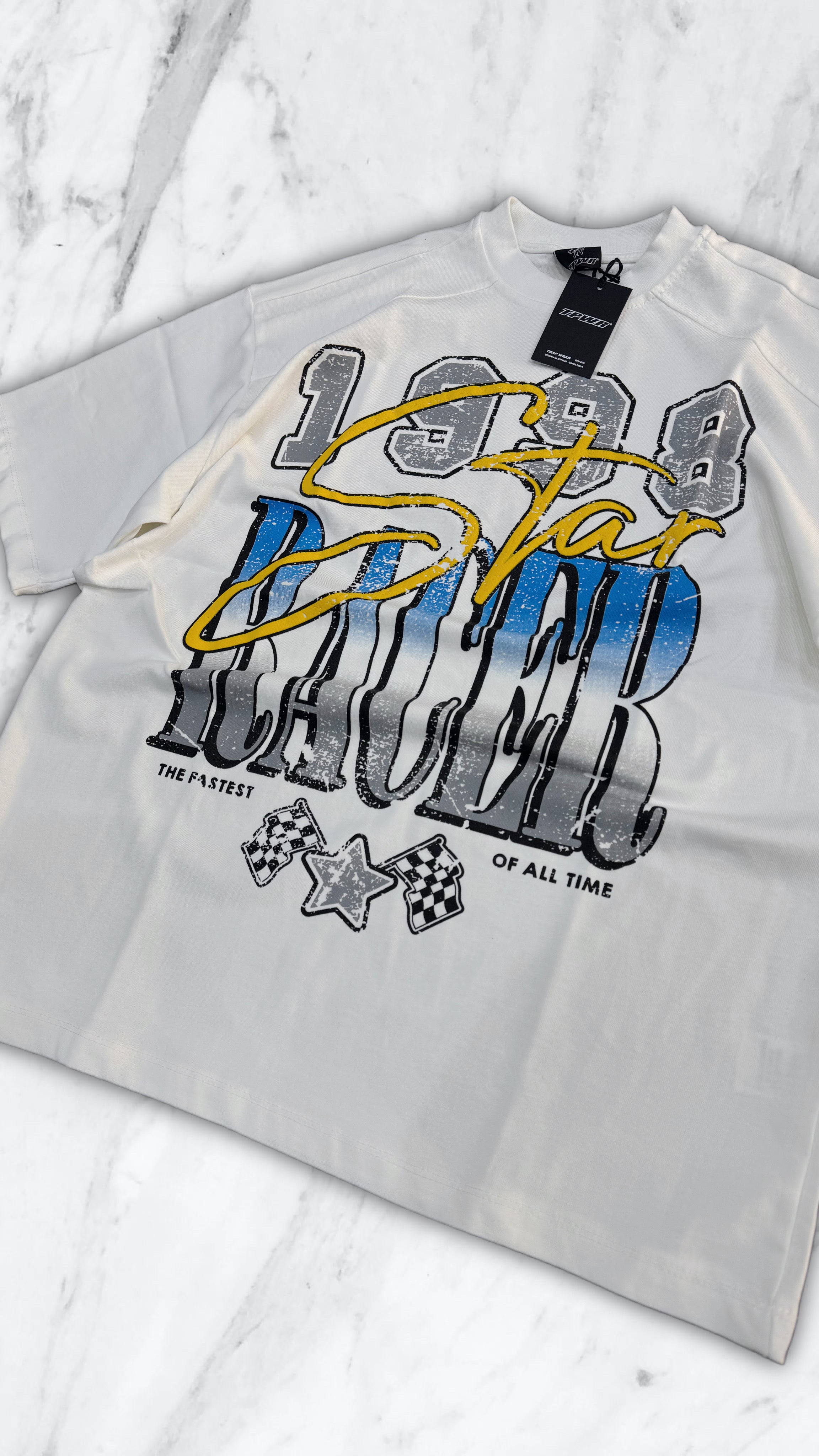 T SHIRT TW STAR WHITE