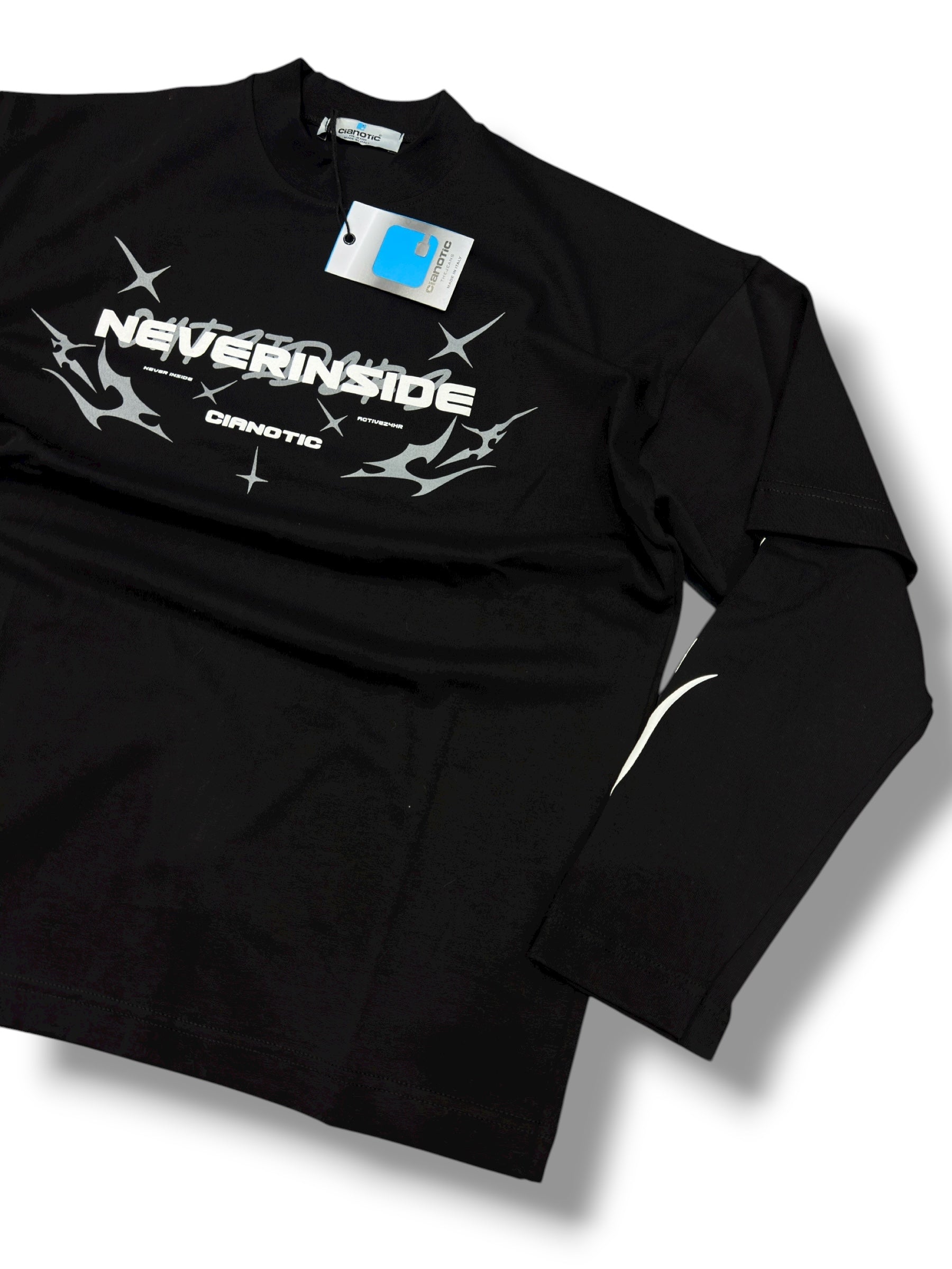 LONGSLEEVE CIANOTIC NEVER BLACK