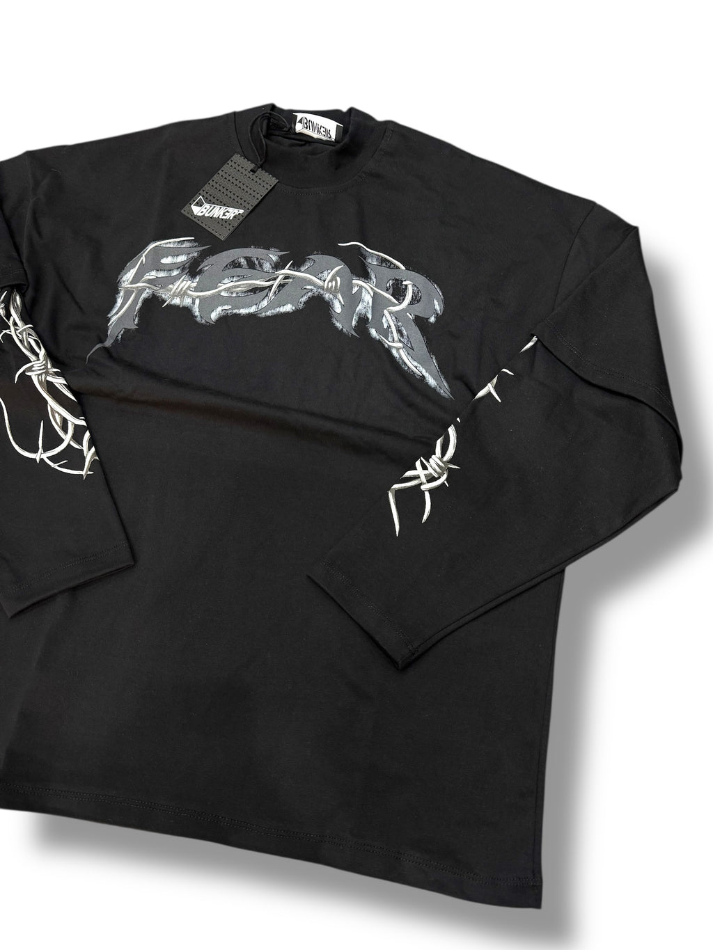 LONGSLEEVE BUNKER FEAR BLACK