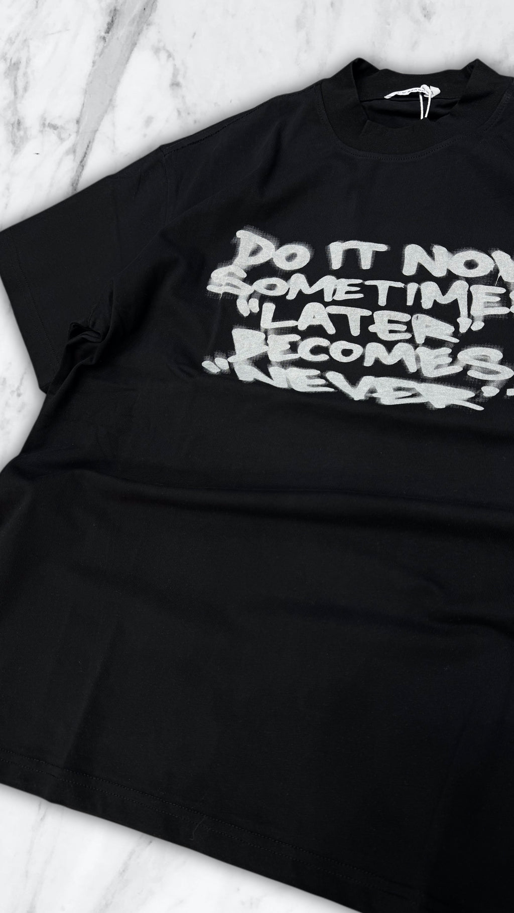 T SHIRT LATER