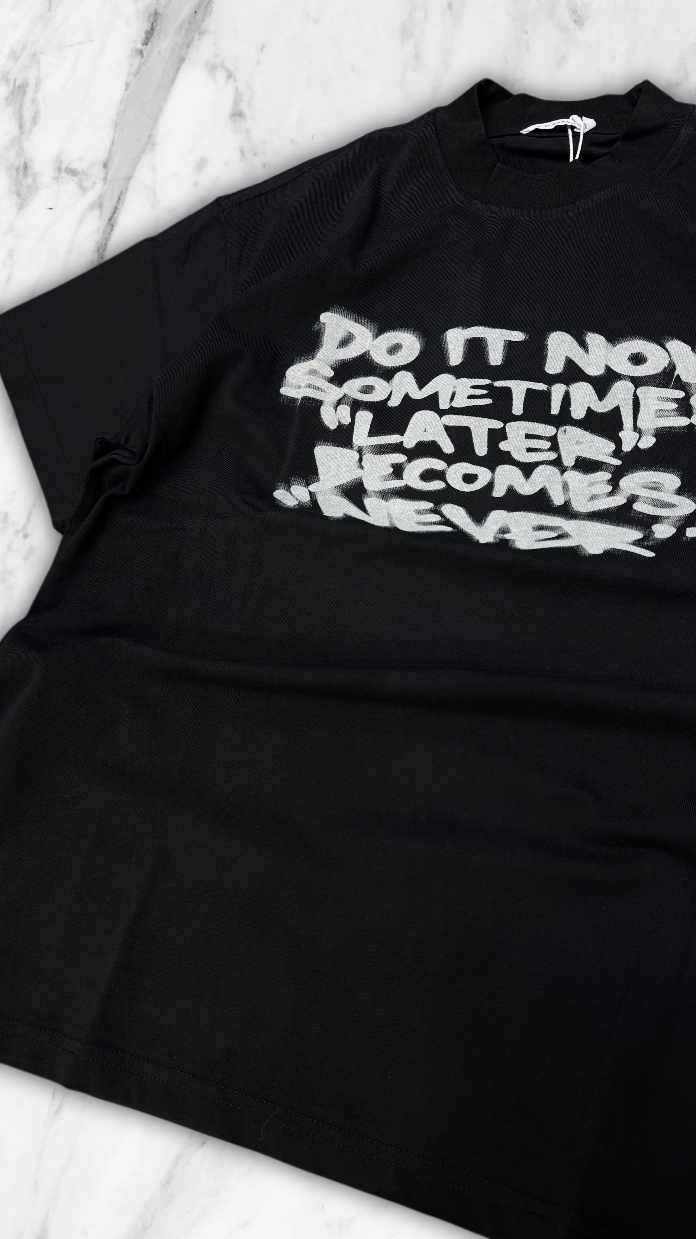 T SHIRT LATER