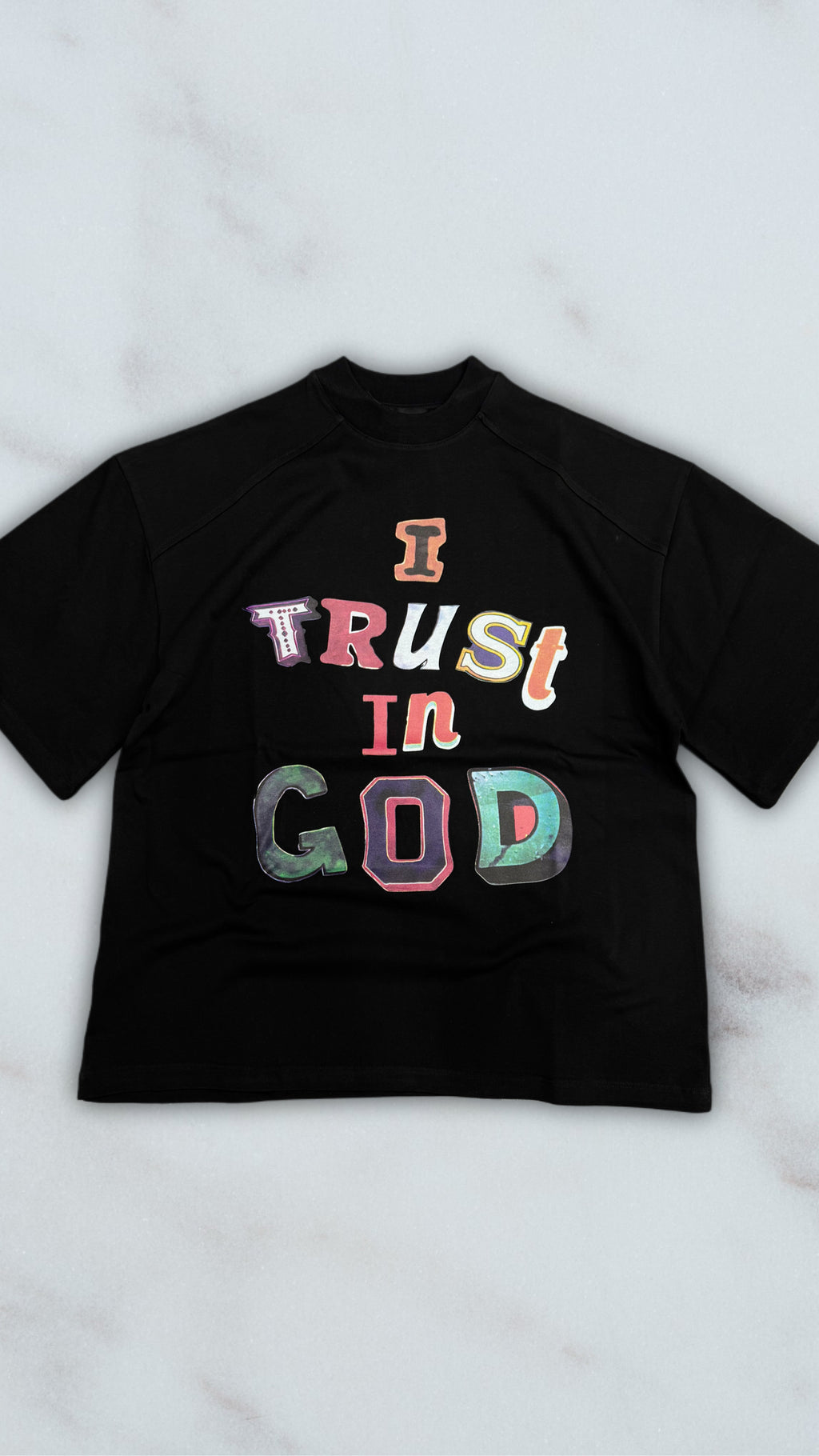 T SHIRT TRUST BLACK