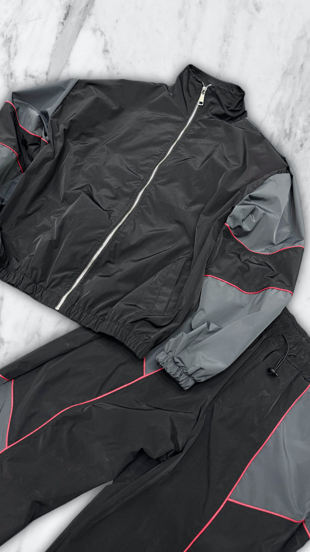 TRACKSUIT BUNKER PROFILO BLACK