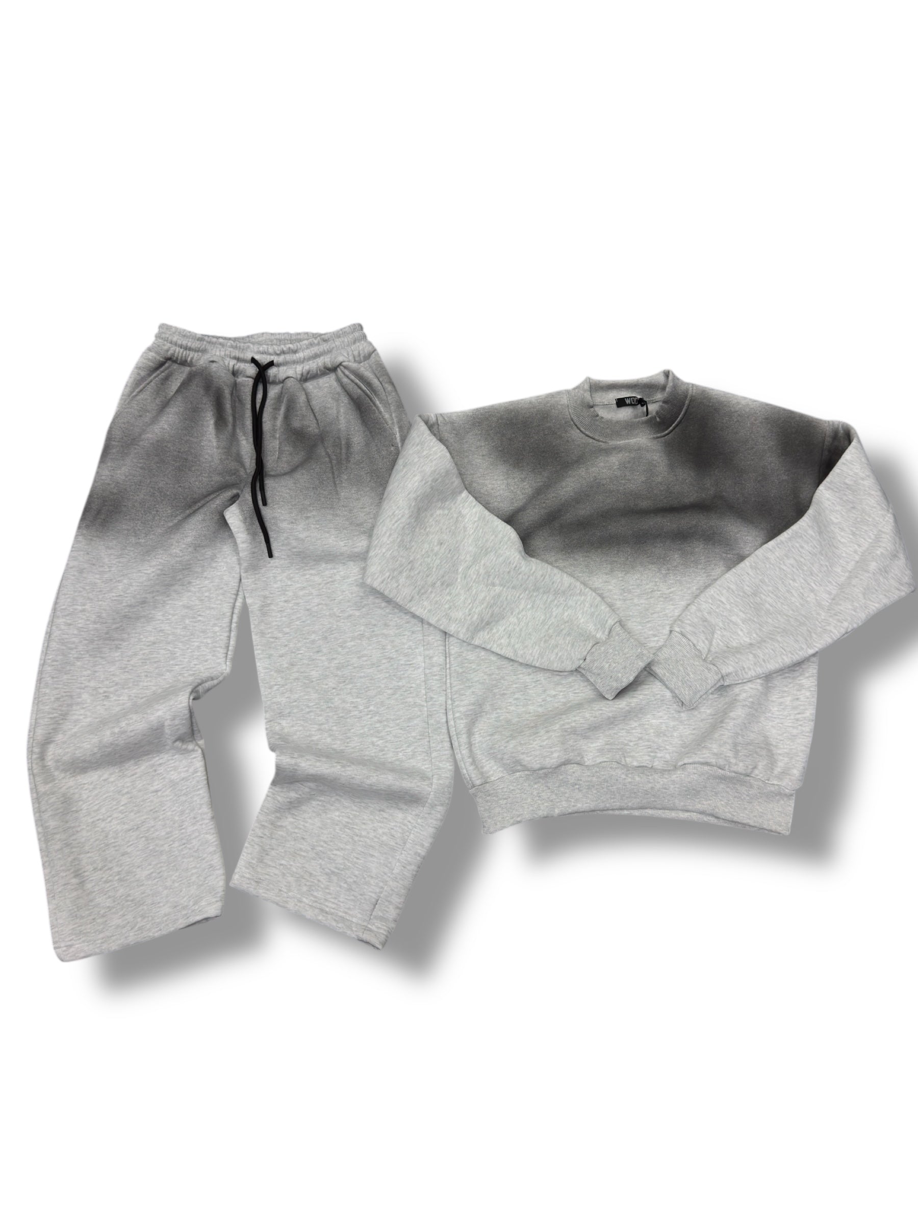 TRACKSUIT GIROCOLLO SFUMATA GREY
