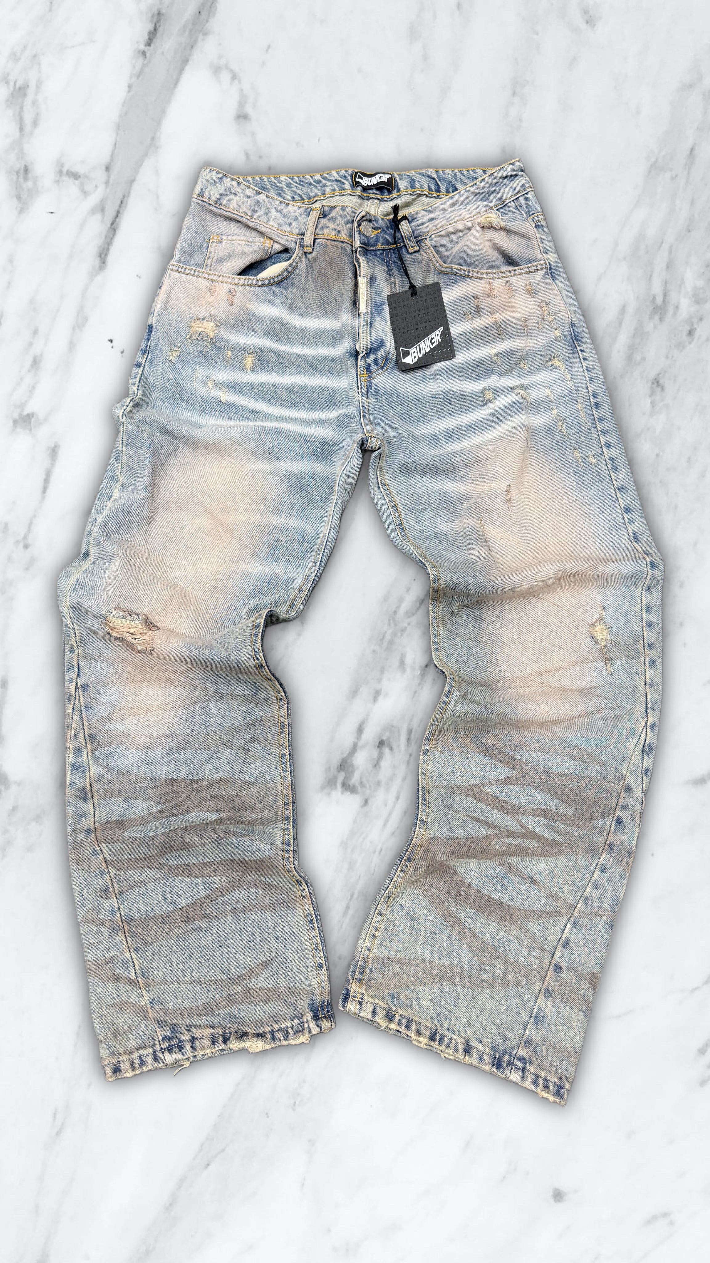 BAGGY BUNKER SPRUZZATO