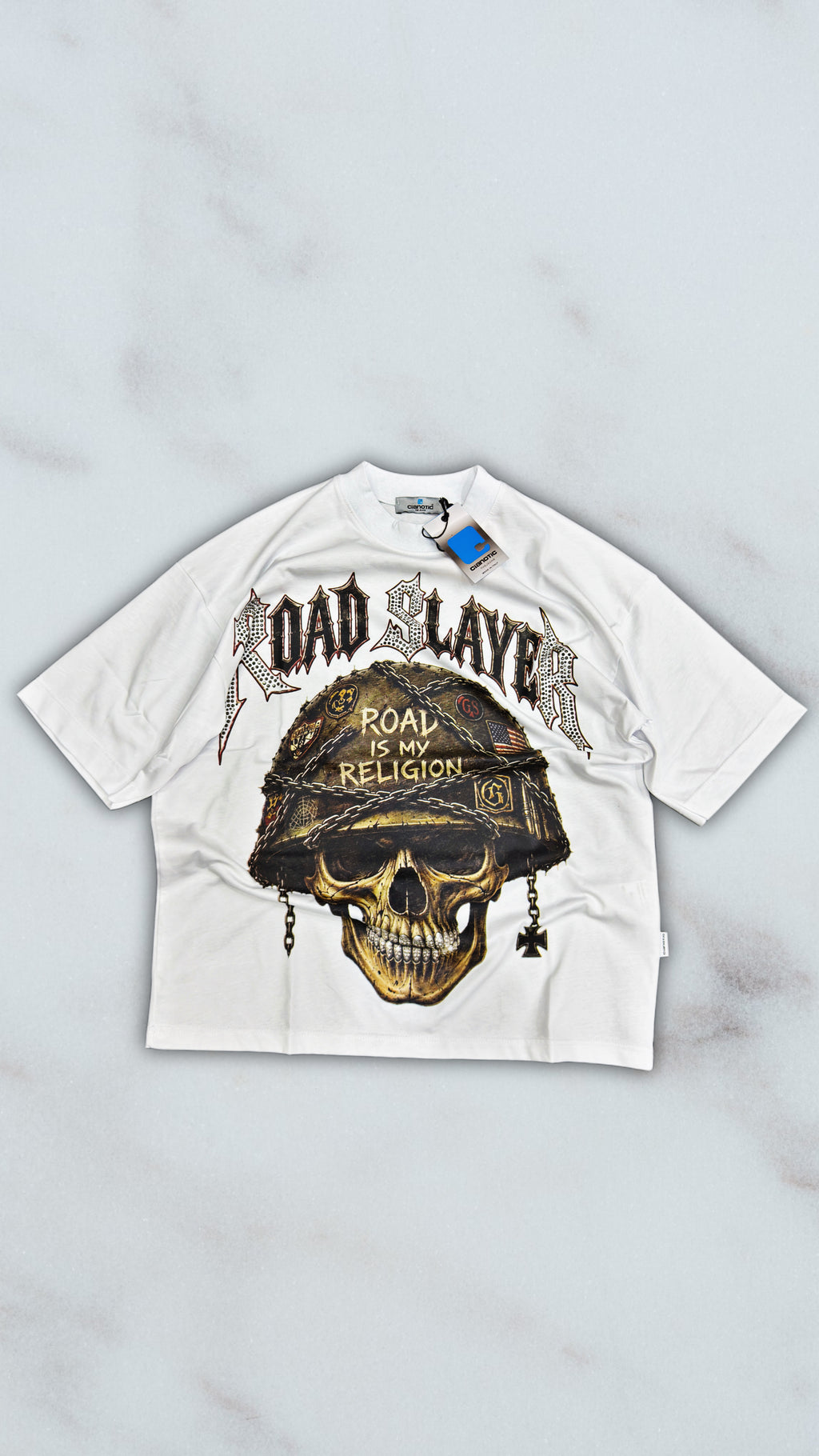 T SHIRT CIANOTIC ROAD