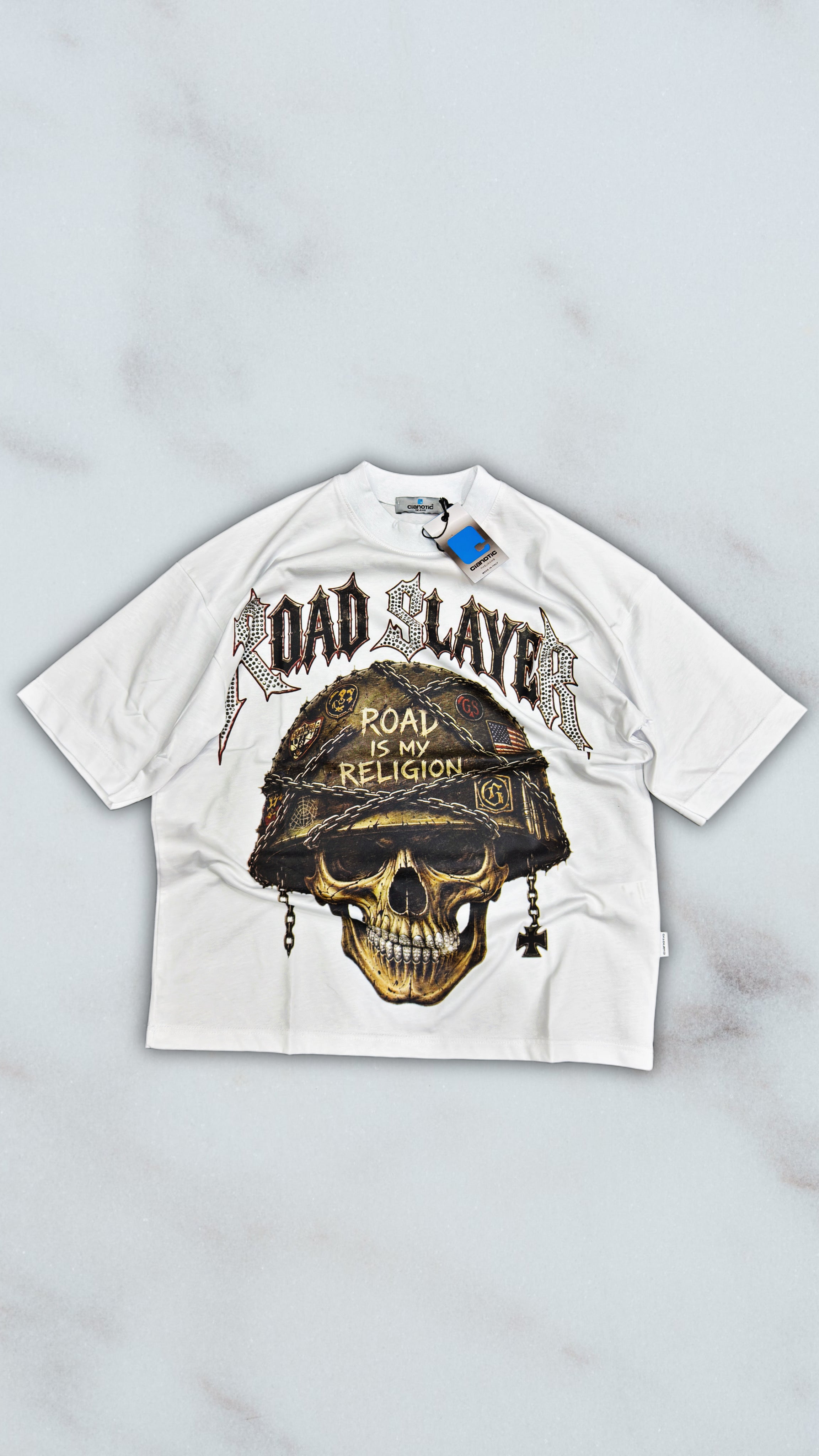T SHIRT CIANOTIC ROAD