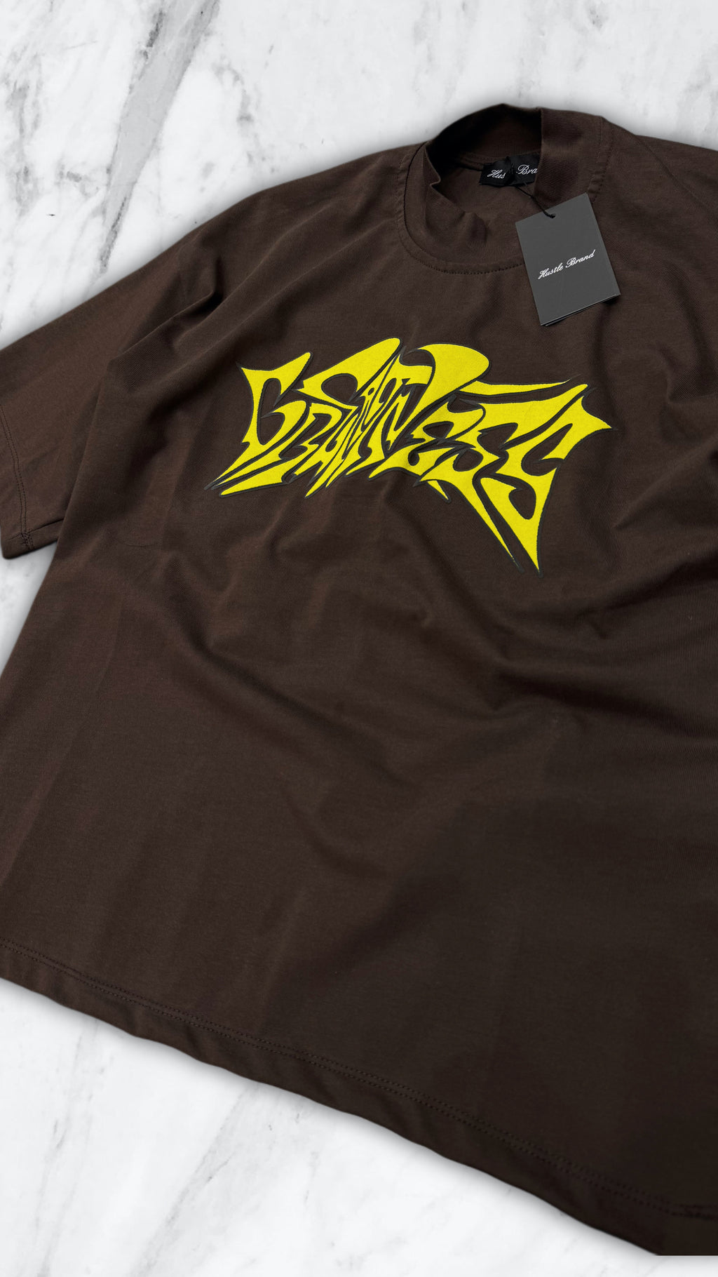 T SHIRT HUSTLE GRAFITE