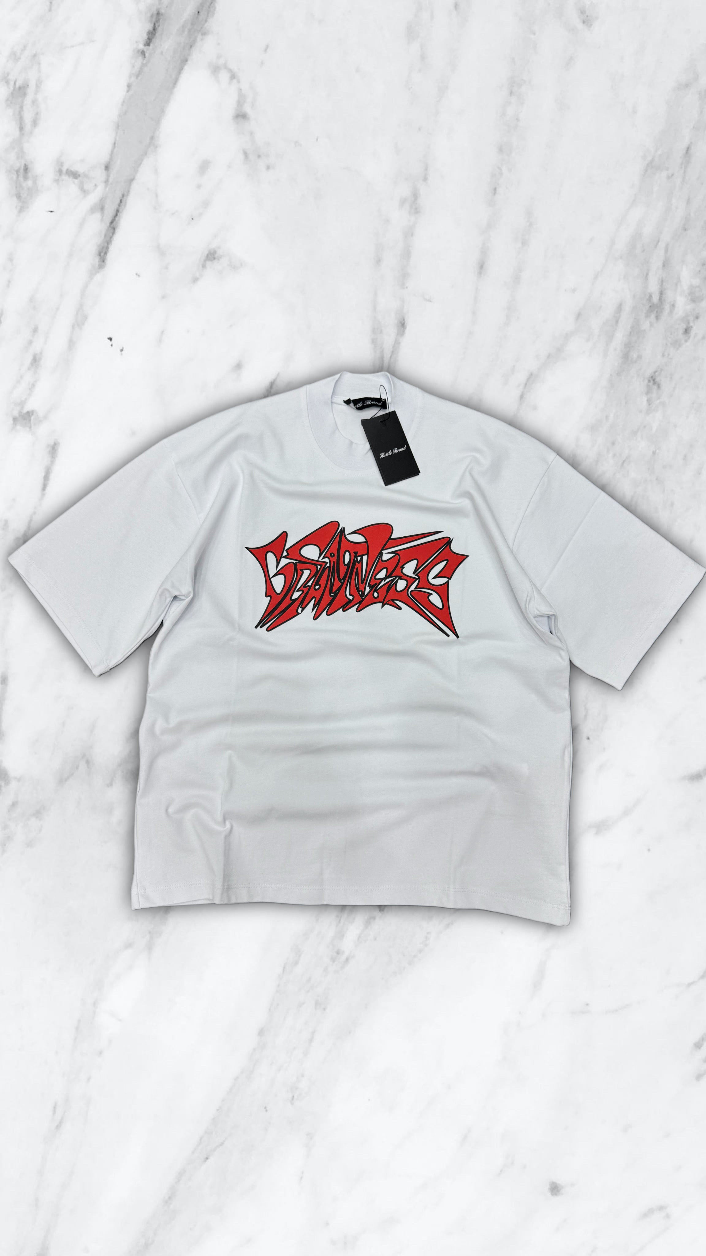 T SHIRT HUSTLE GRAFITE