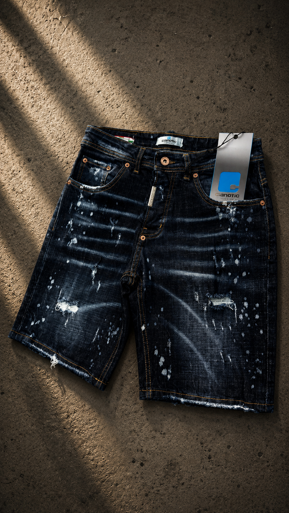 BERMUDA CIANOTIC MIAMI BLU