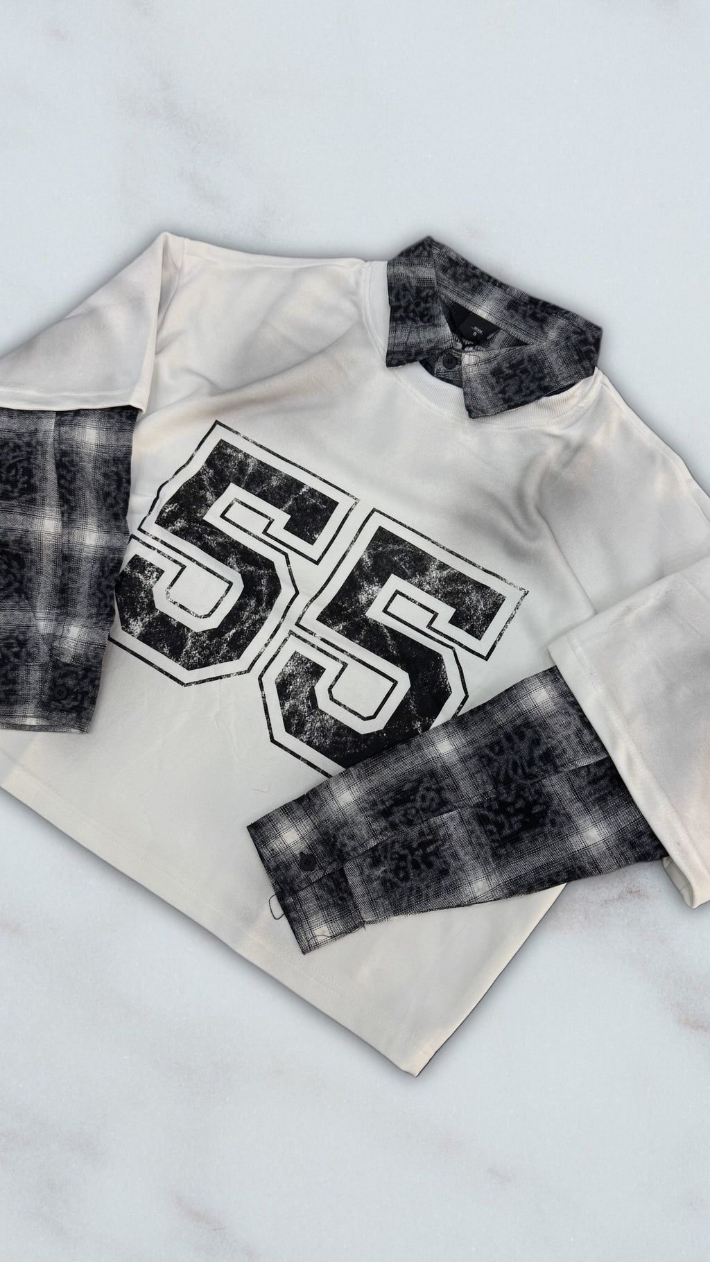 CAMICIA LONGSLEEVE 55 WHITE