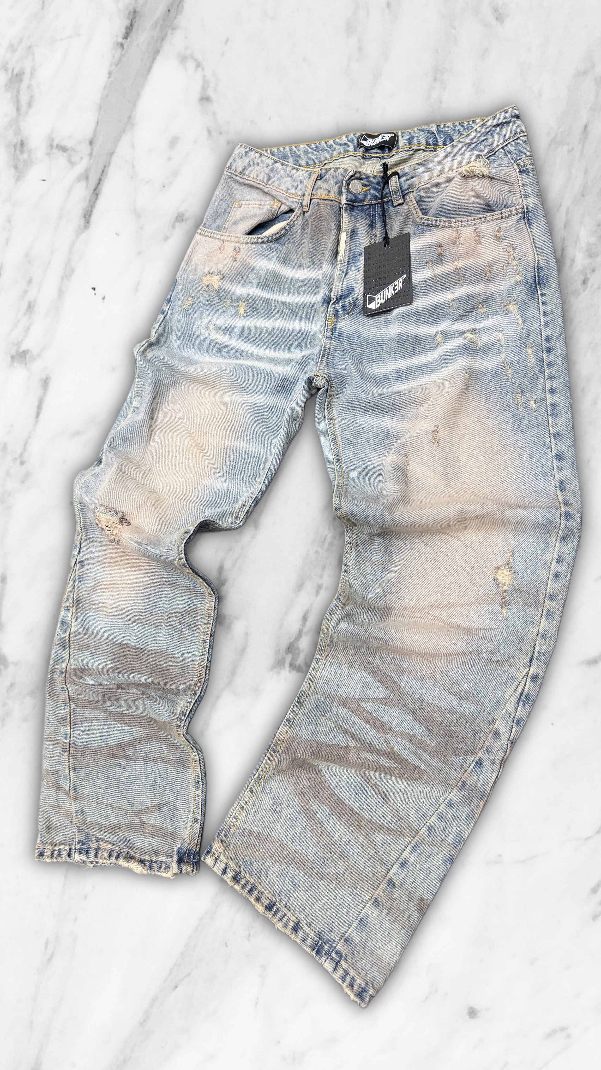 BAGGY BUNKER SPRUZZATO