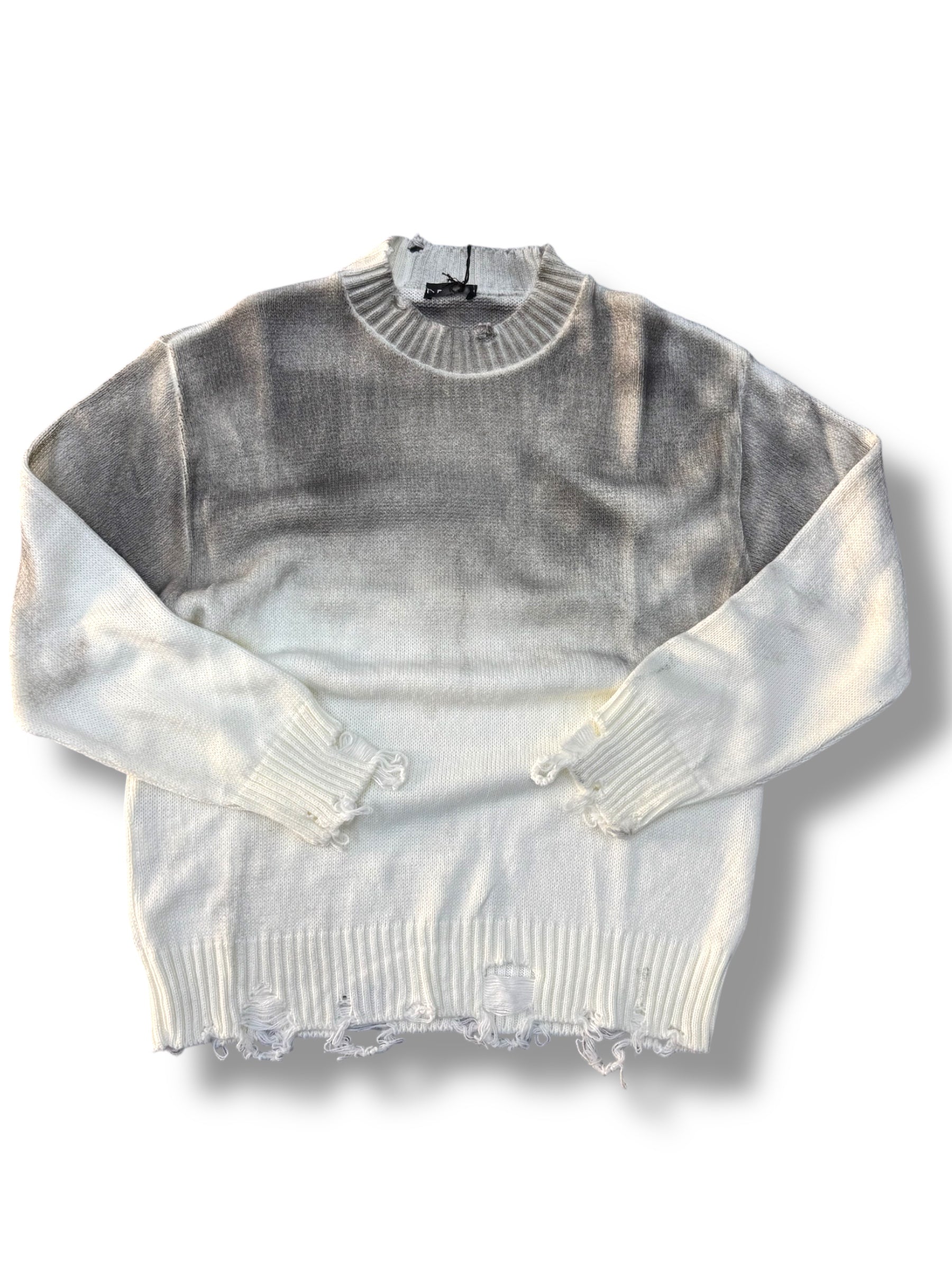 MAGLIONCINO SFUMATO WHITE