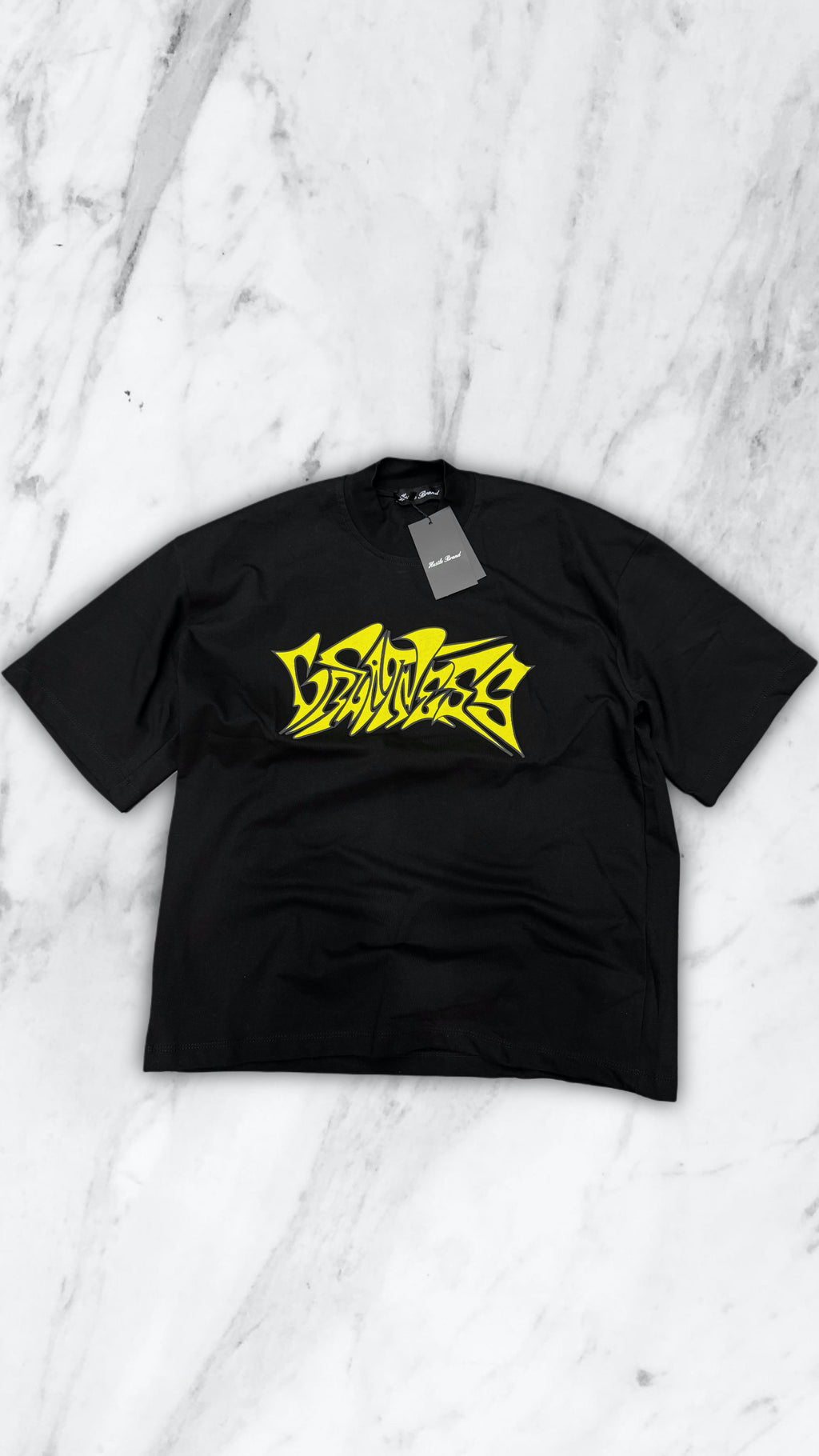T SHIRT HUSTLE GRAFITE