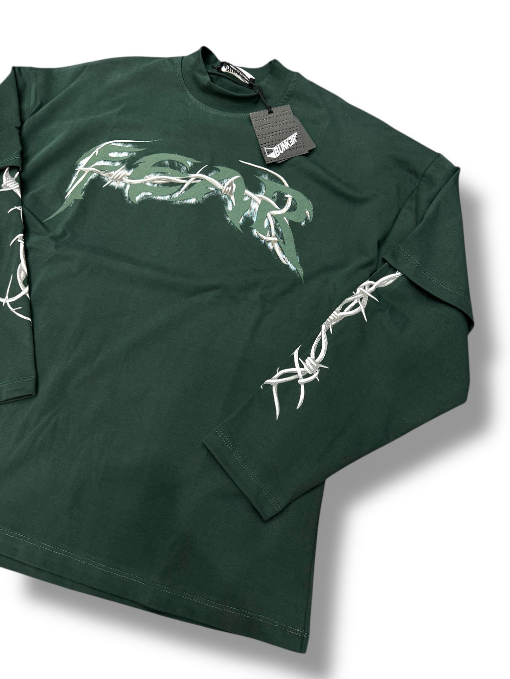 LONGSLEEVE BUNKER FEAR GREEN
