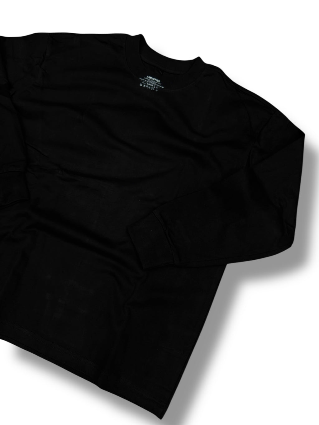 LONGSLEEVE QR BLACK
