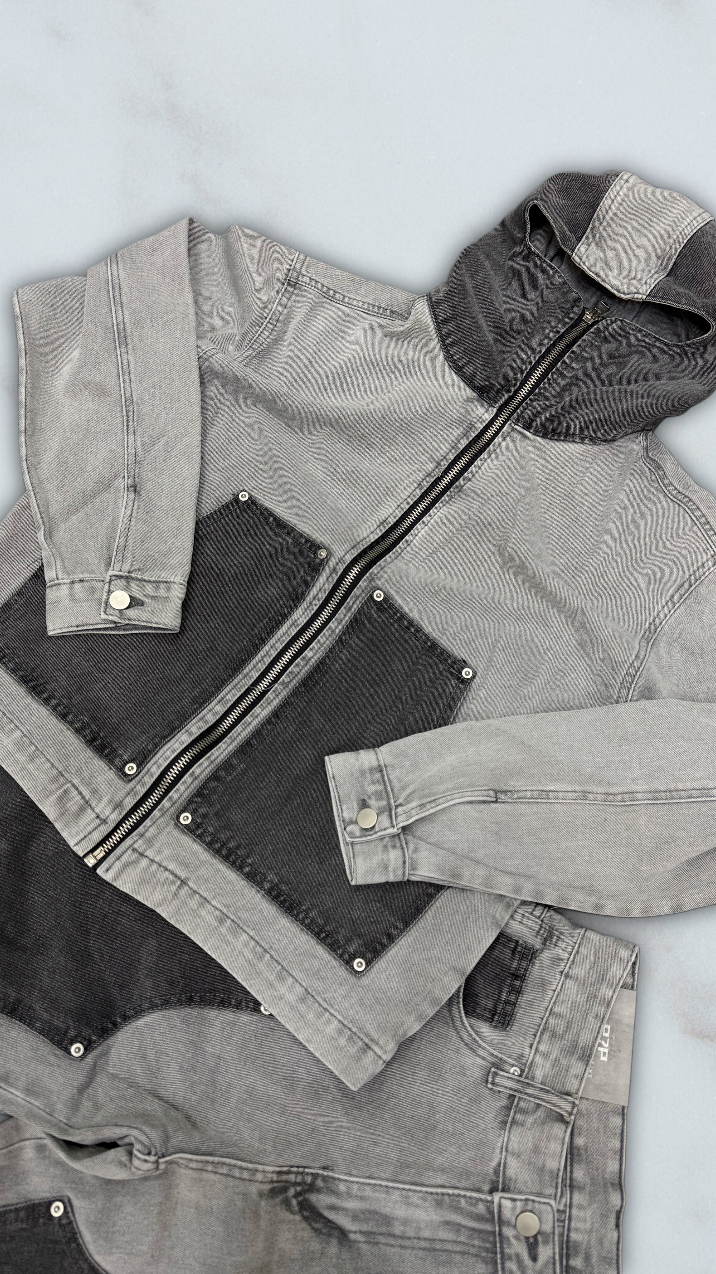 COORDSET BALACLAVA GREY